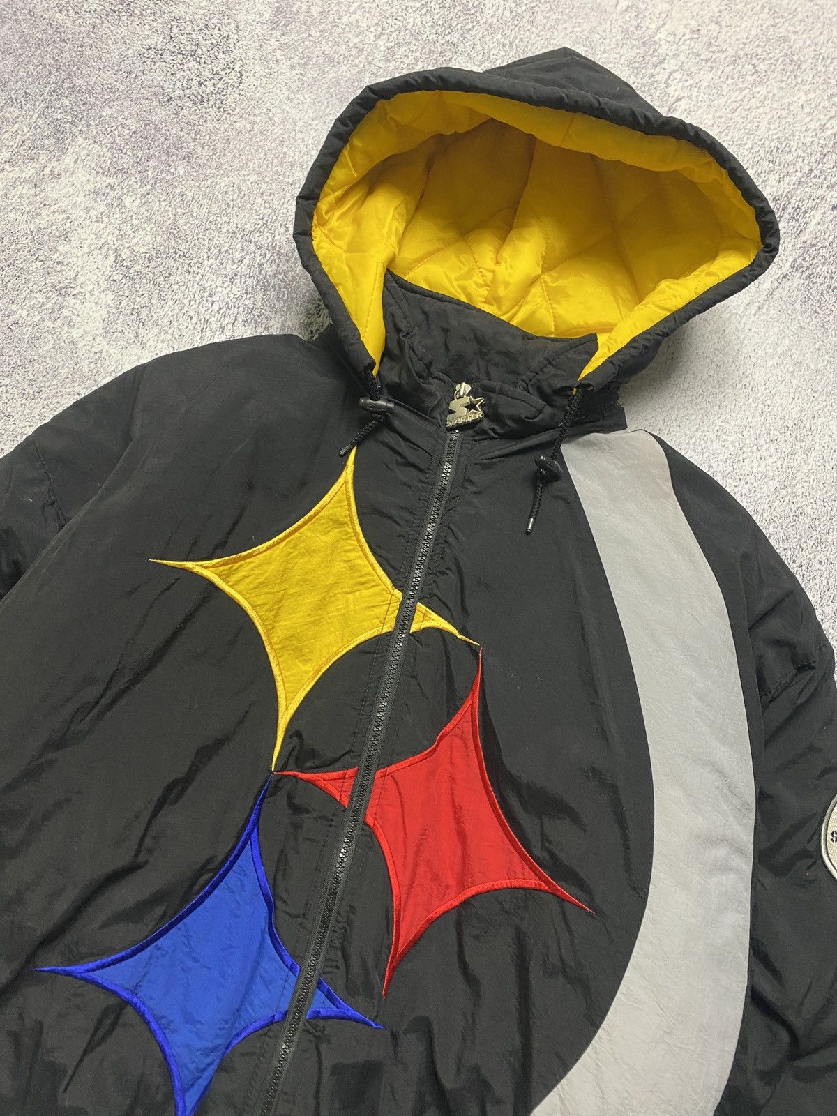 NFL Vintage 90’s Starter NFL Pittsburgh Steelers Jacket Size US L / EU 52-54 / 3 - 4 Thumbnail