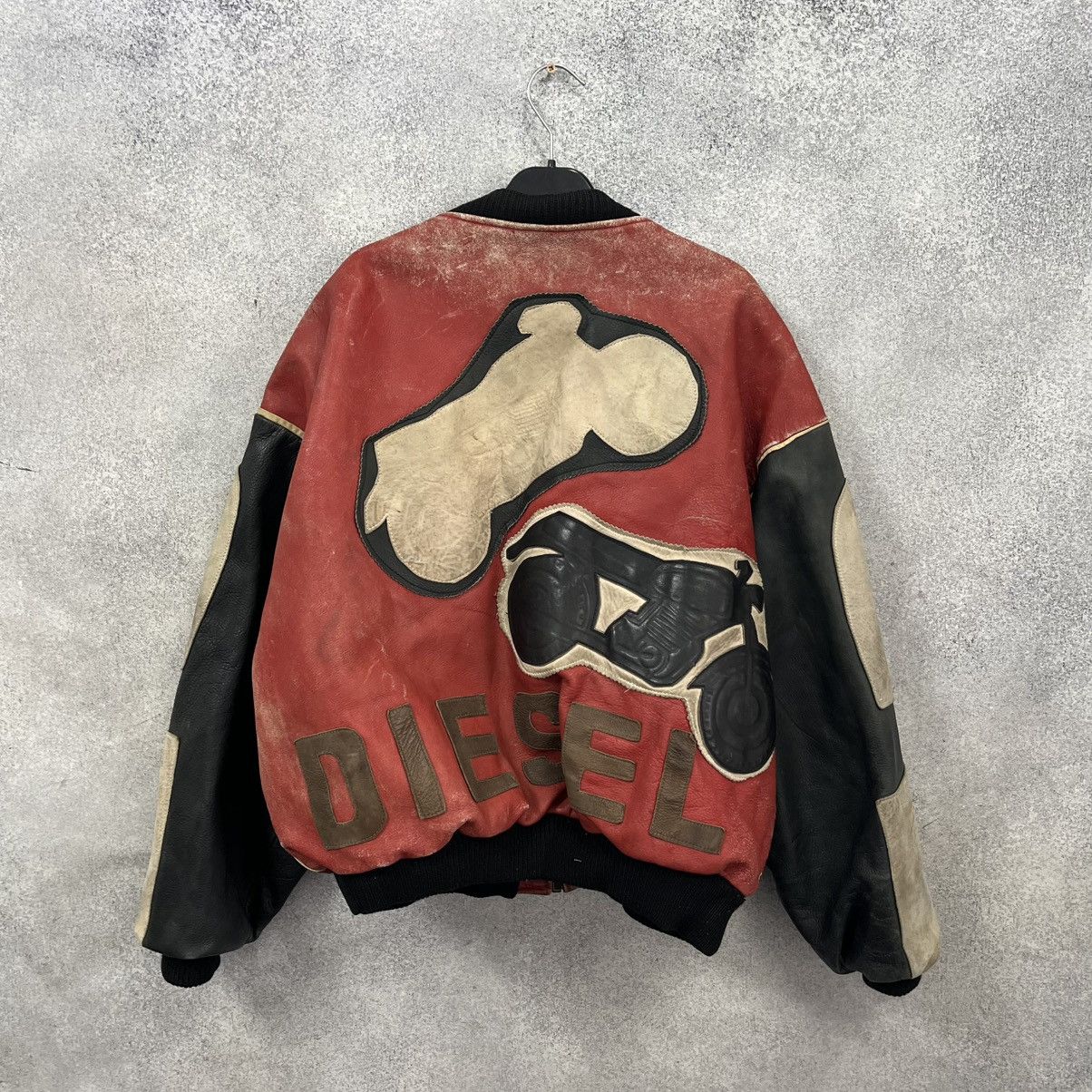 Diesel Vintage Diesel Bomber Jacket Rare Size US M / EU 48-50 / 2 - 16 Thumbnail