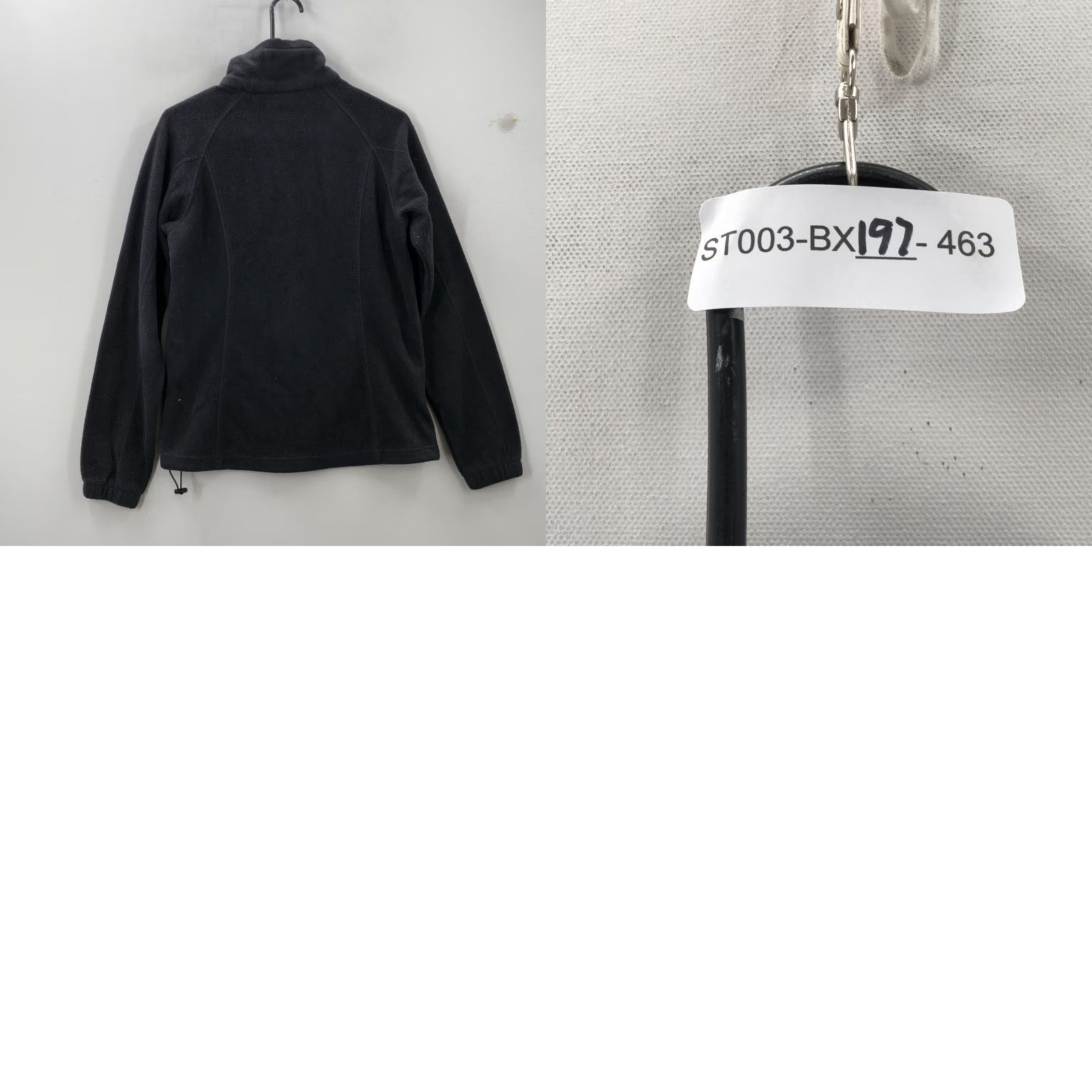Vintage Columbia Jacket Mens Black Fleece Full Zip Front Pockets Size M Winter Outdoor Casual Regular Fit Middle Length Size US M / EU 48-50 / 2 - 8 Thumbnail