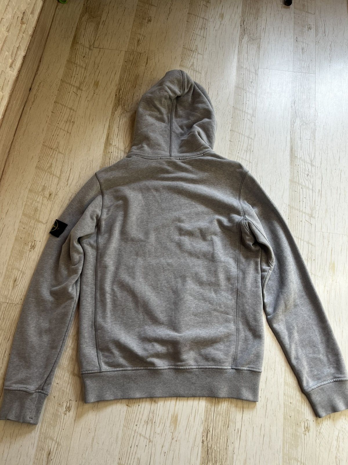 Stone Island Stone Island Grey Hoodie Size M Compass Patch Size US M / EU 48-50 / 2 - 7 Thumbnail