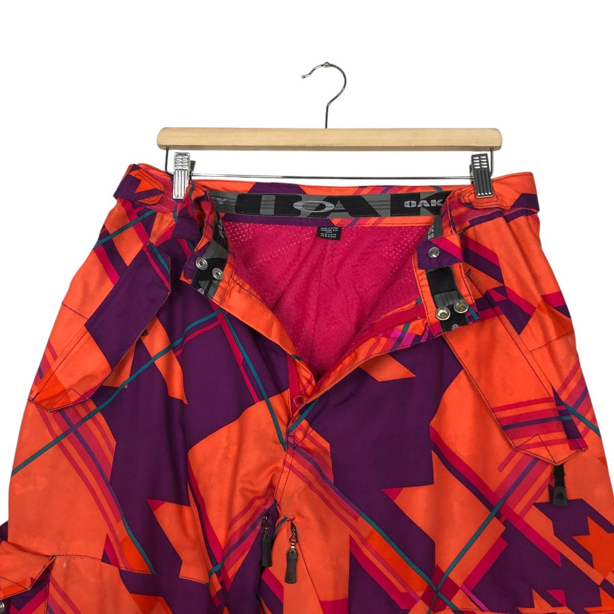 Oakley 🔥VINTAGE OVERSIZED PANTS CARGO CAMO OAKLEY ISSEY MIYAKE Size US 34 / EU 50 - 16 Thumbnail