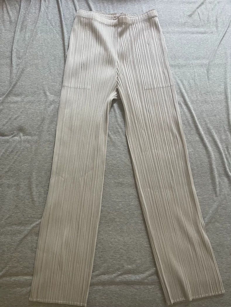 Issey Miyake issey miyake size:2 white pants 2506-Nextarrow Size 42" / US 20 - 2 Thumbnail