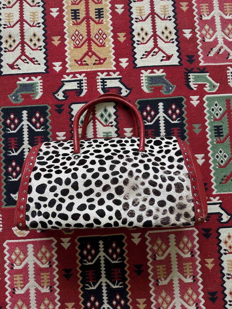 Vintage Crazy Vintage Avantgarde Leather Bag Size ONE SIZE - 2 Thumbnail
