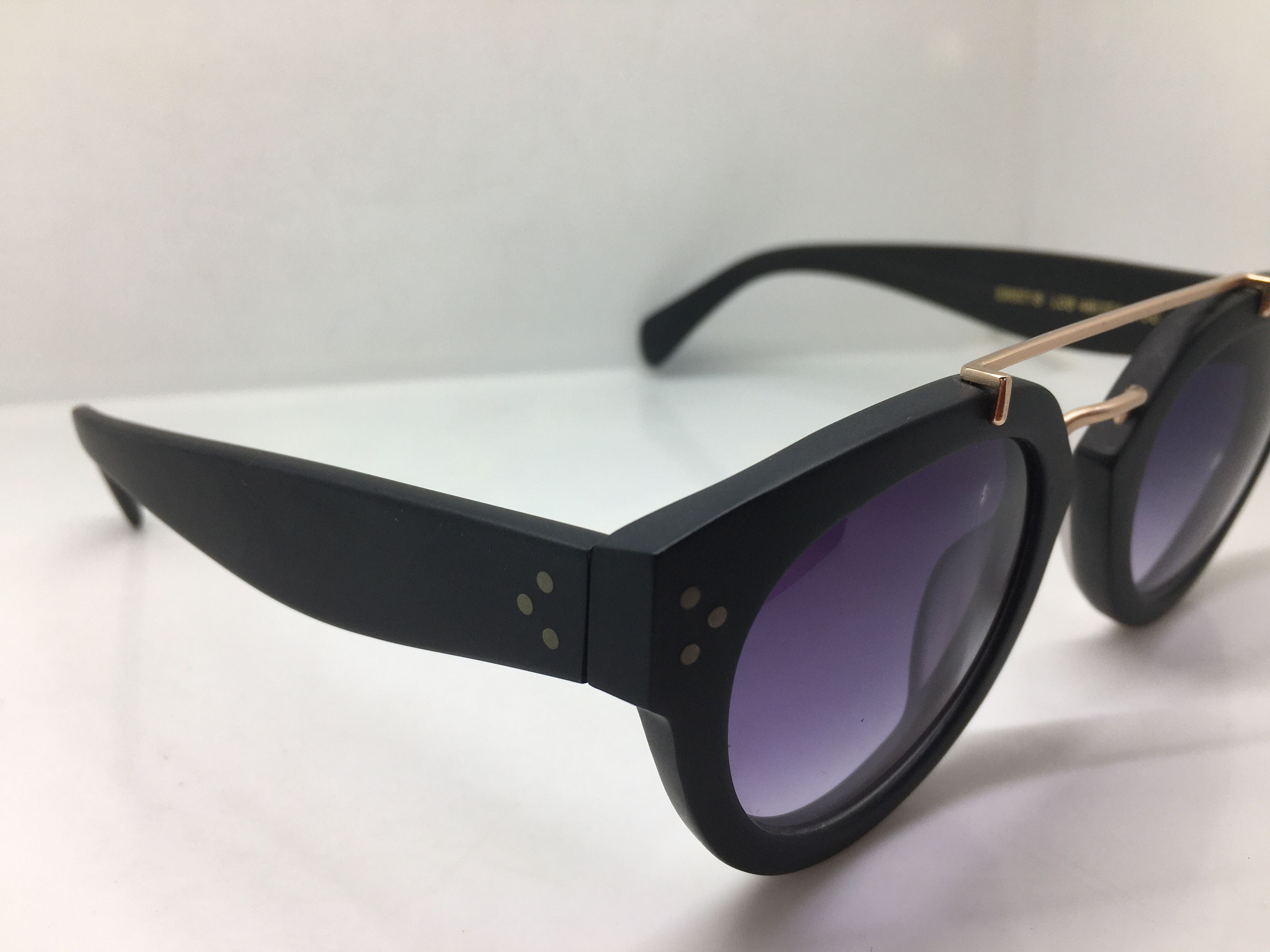 Other EOS Handmade Acetate Matte Black Sunglasses Frame Size ONE SIZE - 2 Thumbnail