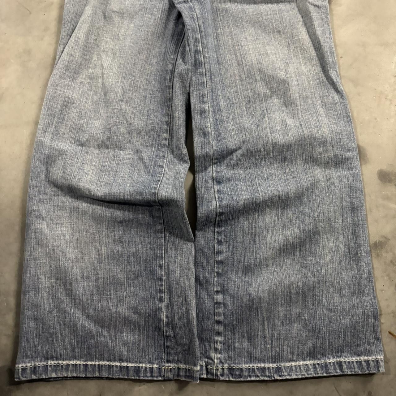 Tommy Hilfiger Crazy Vintage Y2K/2000s Light Wash Tommy Hilfiger Bootcut Denim Jeans! 34x32 Size US 34 / EU 50 - 6 Thumbnail