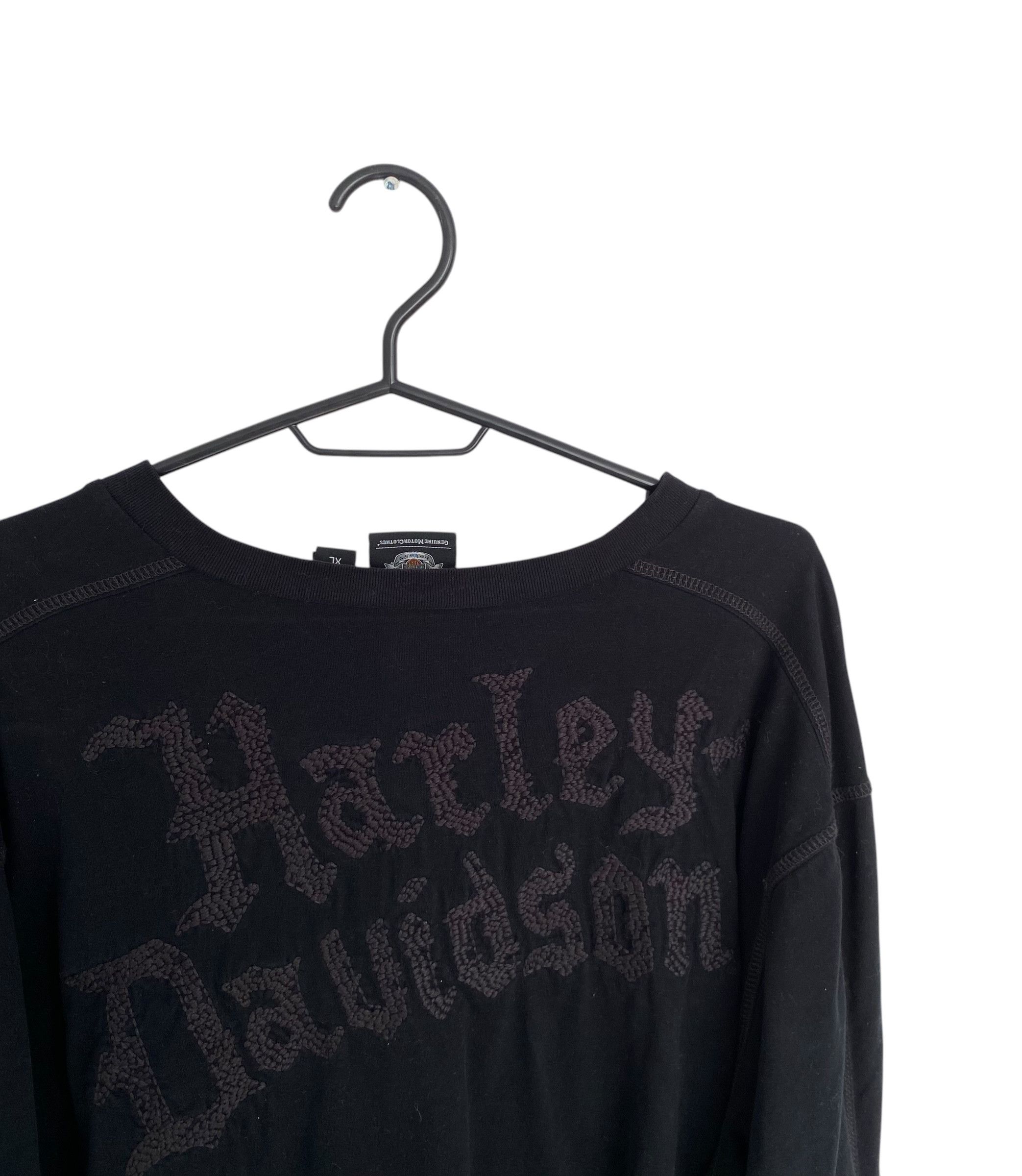 Harley Davidson Harley Davidson doublesided longsleeve Size US XL / EU 56 / 4 - 2 Thumbnail