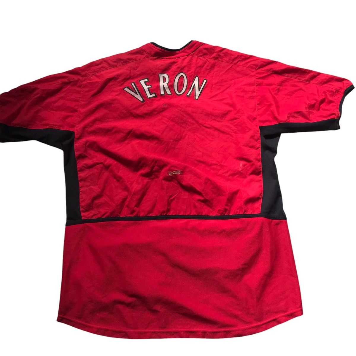 Nike RARE VINTAGE MANCHESTER UNITED NIKE VERON JERSEY MADE IN UK Size US L / EU 52-54 / 3 - 8 Thumbnail
