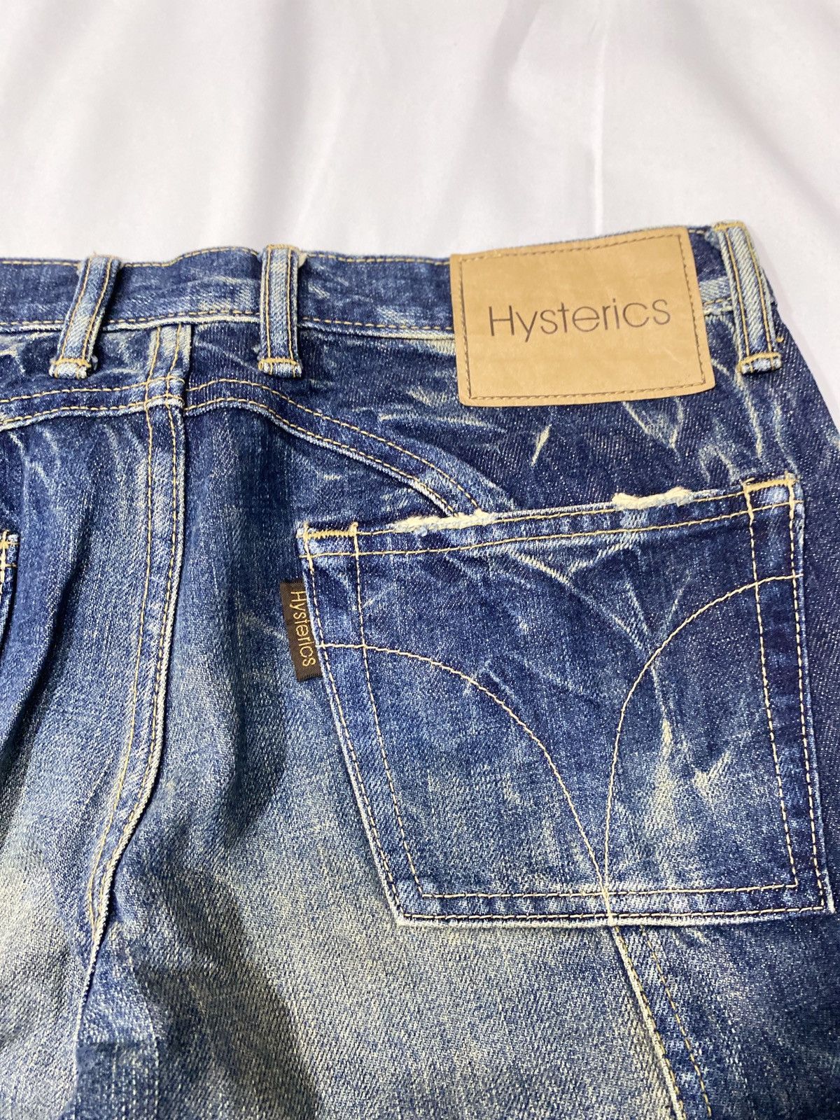 Hysteric Glamour Hysteric Glamour Studed Cargo Capri Jeans Size US 29 - 6 Thumbnail