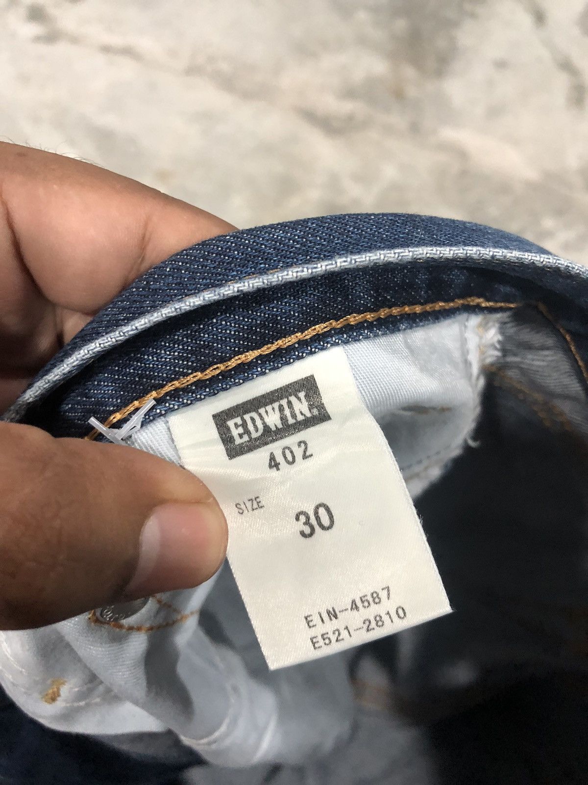 Edwin × Other × Vintage 402 Rare Design Edwin Jeans Size US 30 / EU 46 - 10 Thumbnail