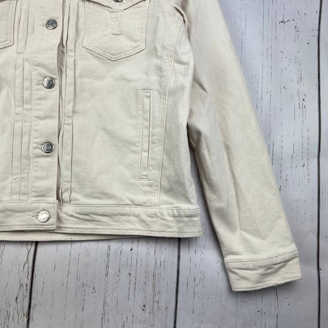 Mavi Mavi Small Printed Classic Fit Stretchable Denim Jacket Size S / US 4 / IT 40 - 4 Thumbnail