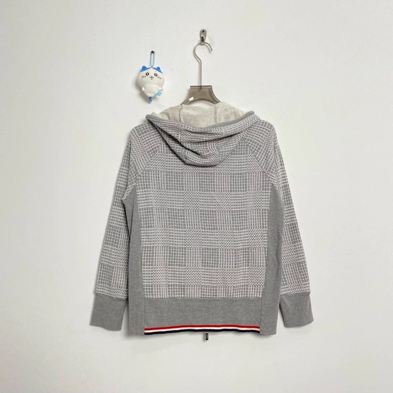 Thom Browne Thom Browne Quilts georgette zip hoodie Size US M / EU 48-50 / 2 - 4 Thumbnail