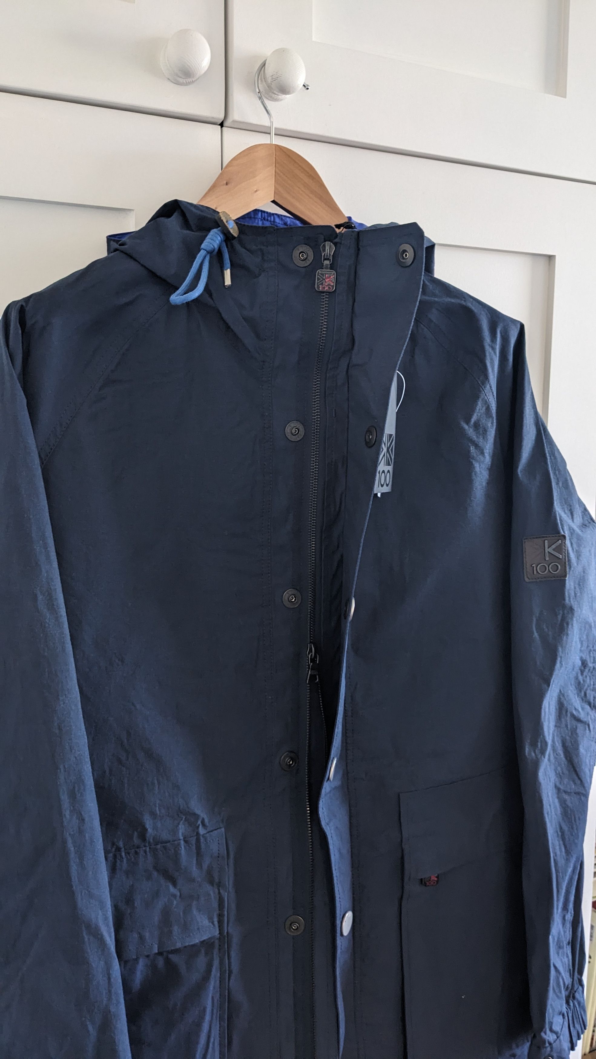 Nigel Cabourn Nigel Cabourn Navy Fishtail Parka Size US L / EU 52-54 / 3 - 7 Thumbnail