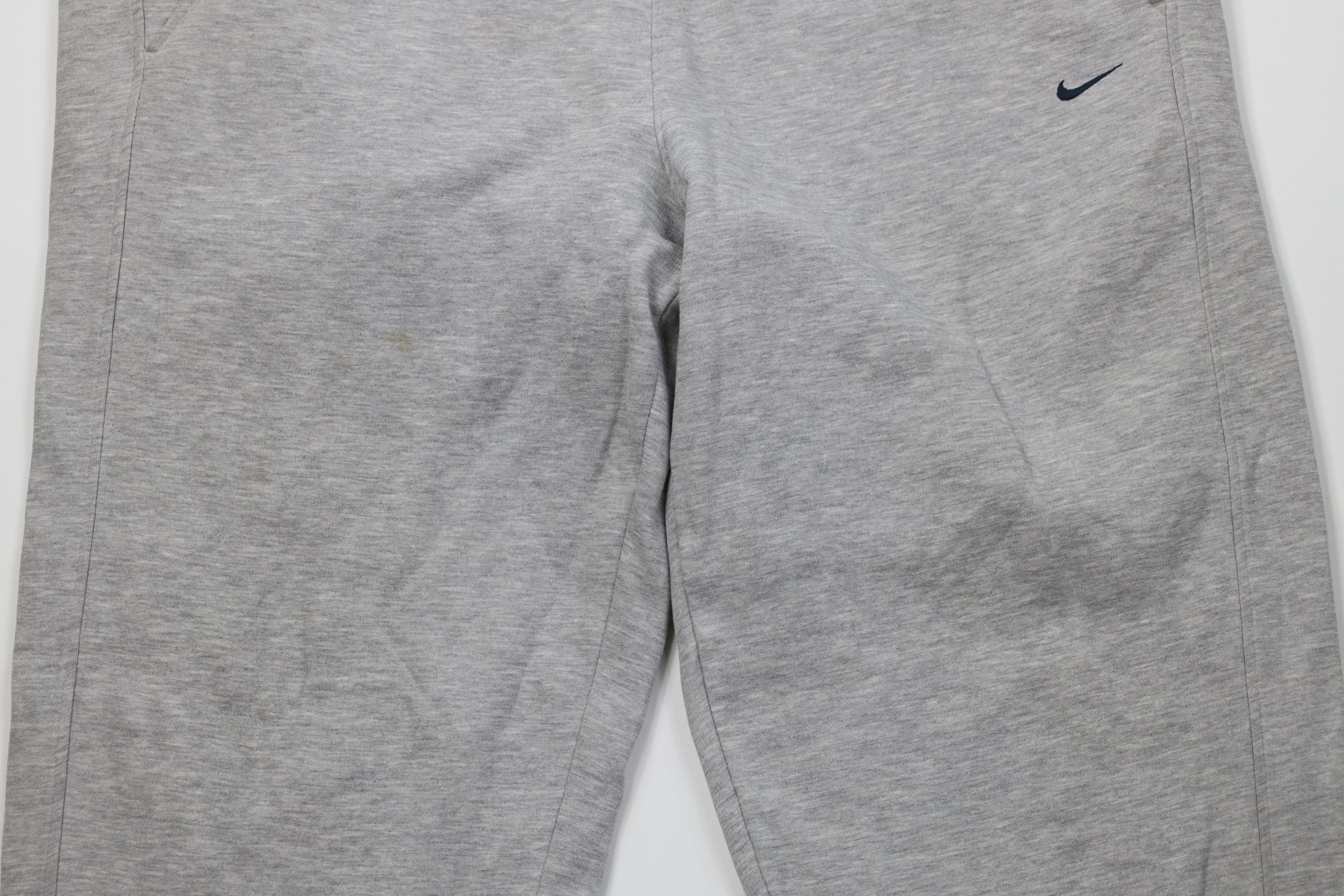 Nike AS IS Vintage Y2K Nike Scott Mini Swoosh Sweatpants Gray Size US 40 / EU 56 - 3 Thumbnail