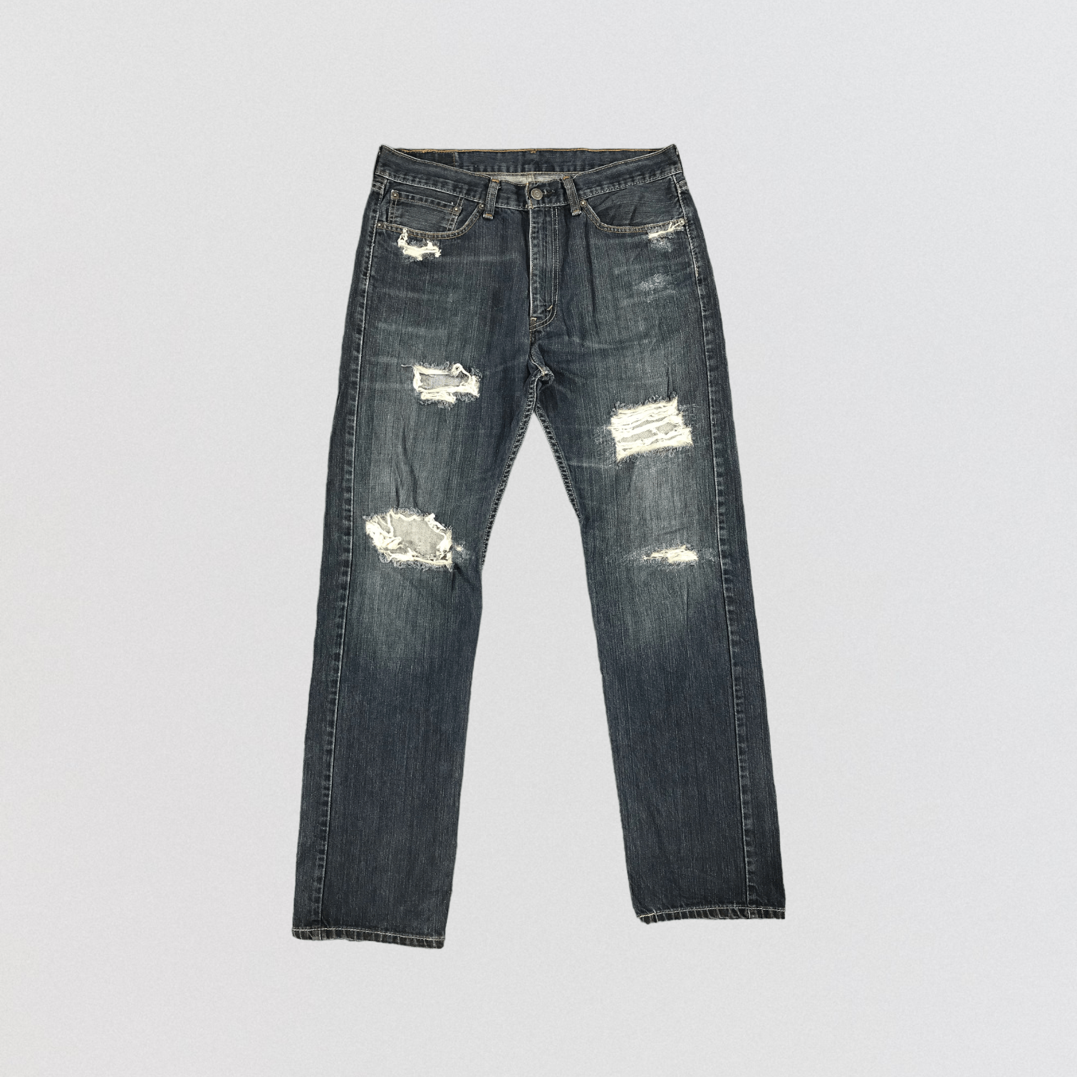 Levi's × Vintage Vintage Levis 505 Earth Tone Jeans-JM1750 Size US 35 - 1 Thumbnail
