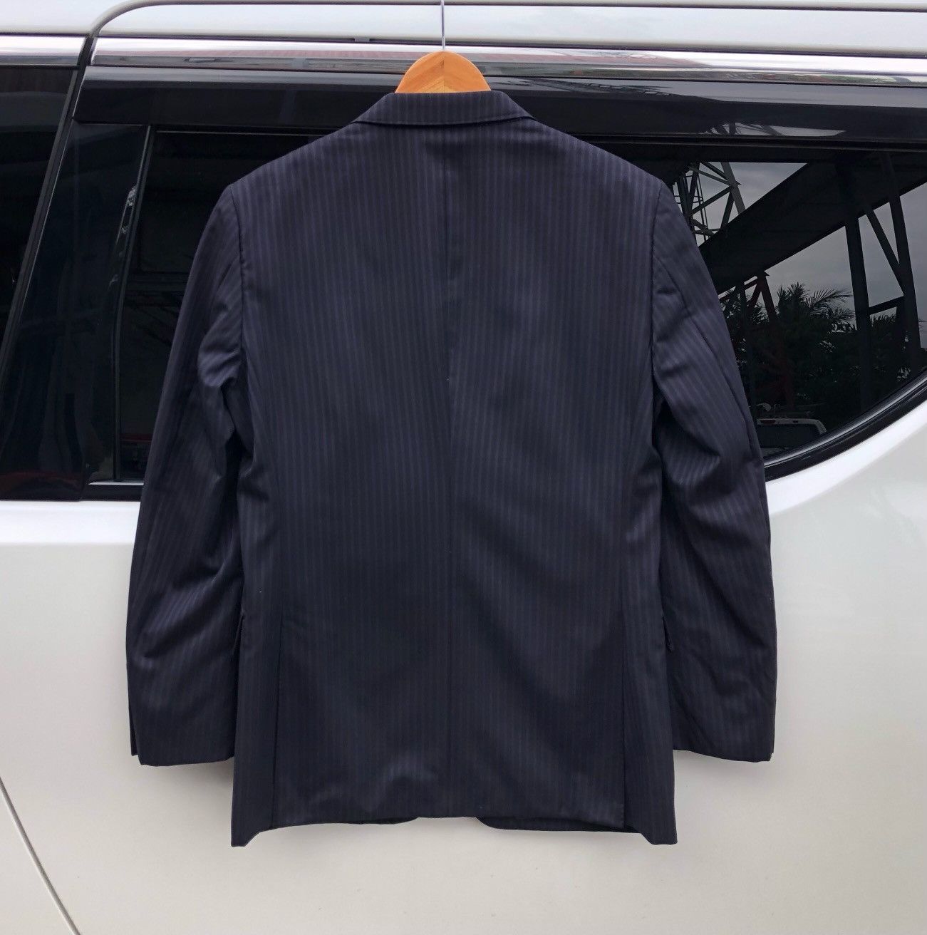 Burberry Burberry Black Label Striped Wool Blazer Size US M / EU 48-50 / 2 - 9 Thumbnail