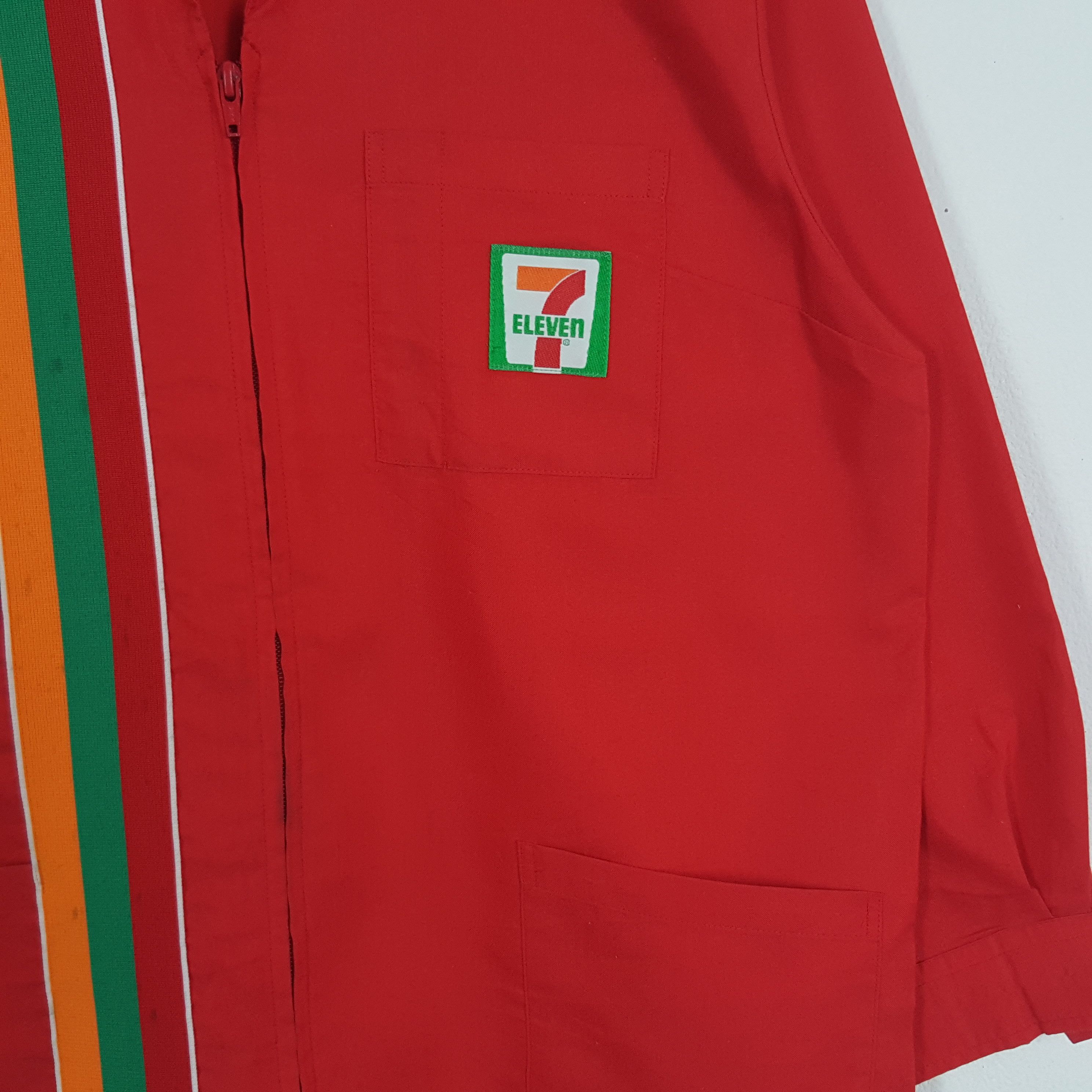 Japanese Brand × Vintage Vintage 7 Eleven Japanese Brand Work Shirt Jacket Size US M / EU 48-50 / 2 - 2 Thumbnail