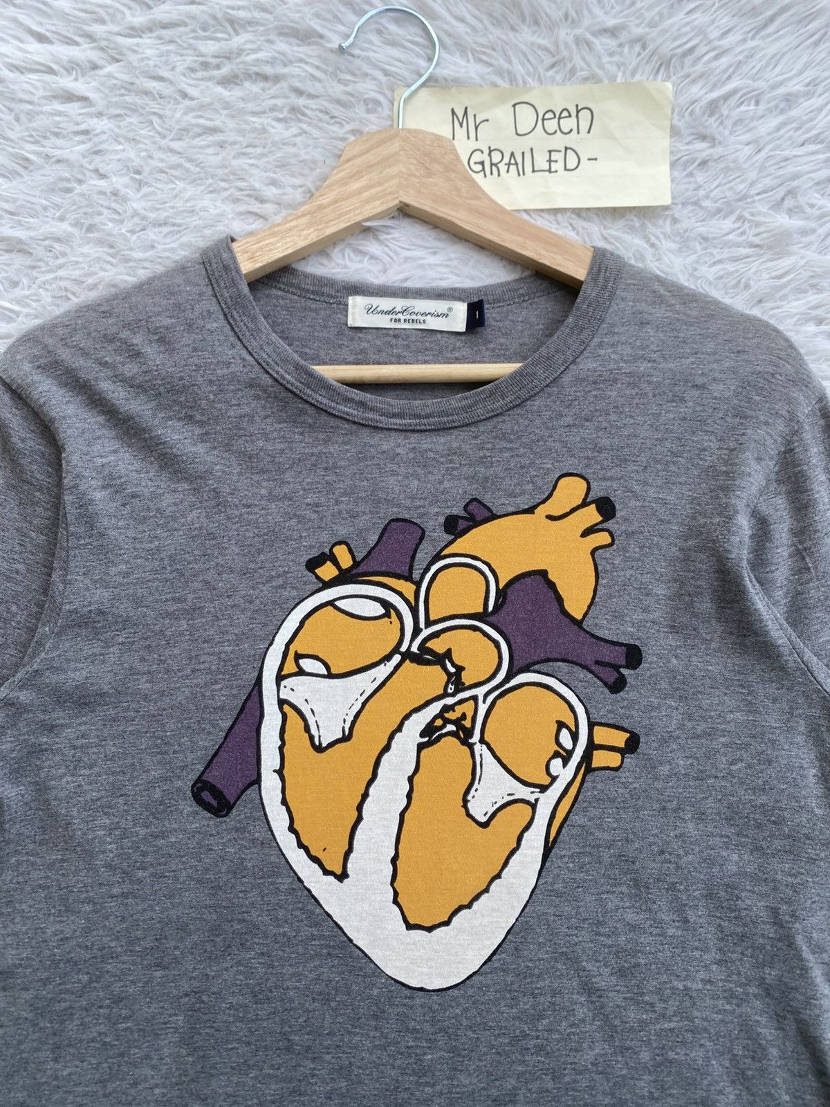 Undercover Rare Undercover Anatomy Cardio Long sleeve Shirt | Grailed