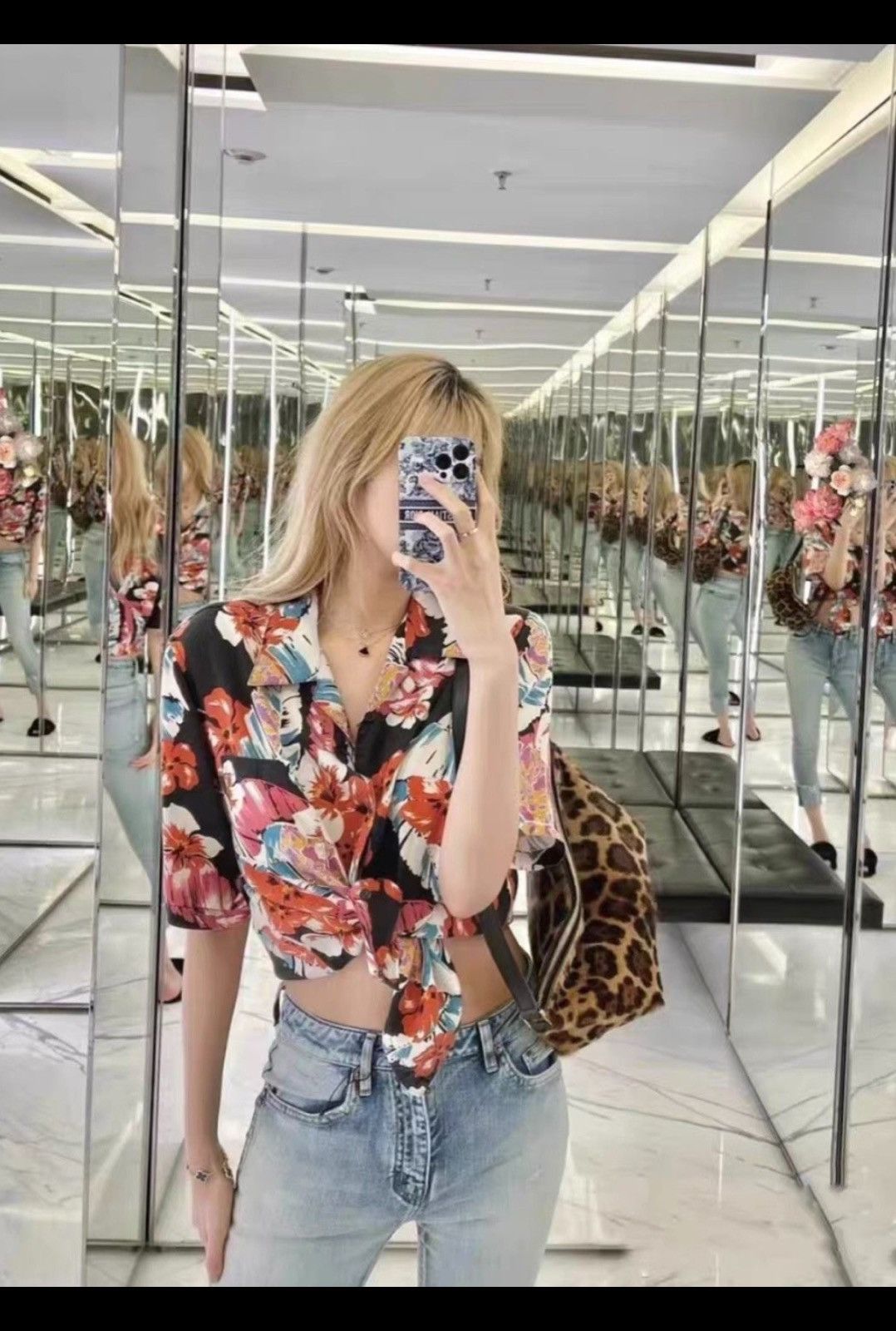 Saint Laurent Paris Saint Laurent Paris SS19Tropical Flower Hawaiian Shirt Size US S / EU 44-46 / 1 - 9 Thumbnail