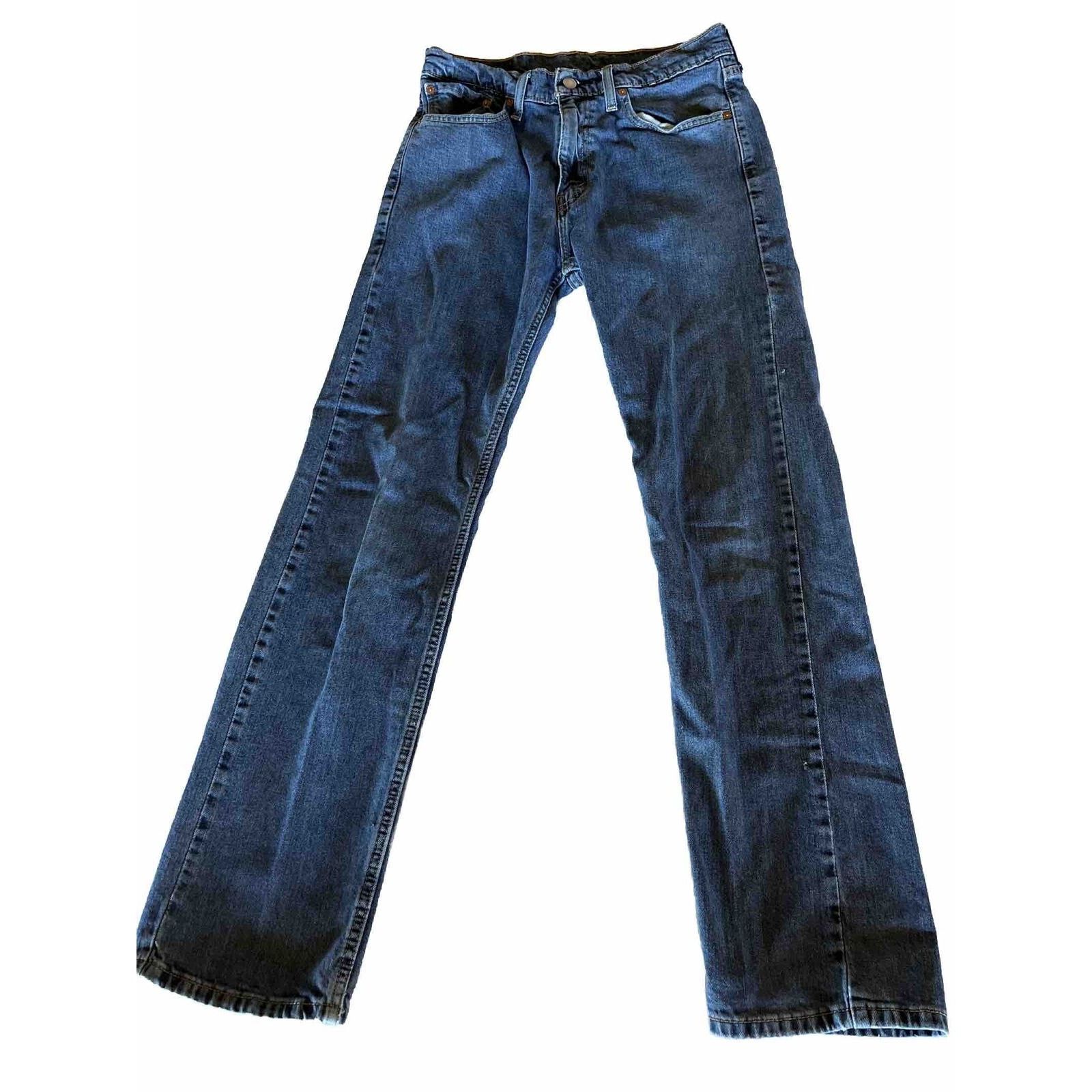 Levi's Levi's 505 Men's Jeans 31x31 Regular Outdoor cotton Med Blue Size US 32 / EU 48 - 1 Thumbnail
