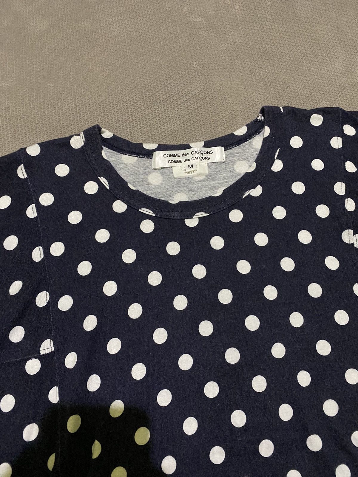 Comme des Garcons × Japanese Brand × Rei Kawakubo Comme des Garcons polka dot shirt Size M / US 6-8 / IT 42-44 - 2 Thumbnail