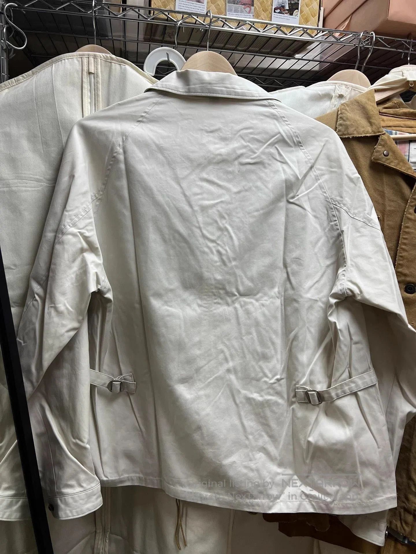 Visvim Beige Lightweight Zip-Front Jacket Size M. Size US M / EU 48-50 / 2 - 5 Thumbnail