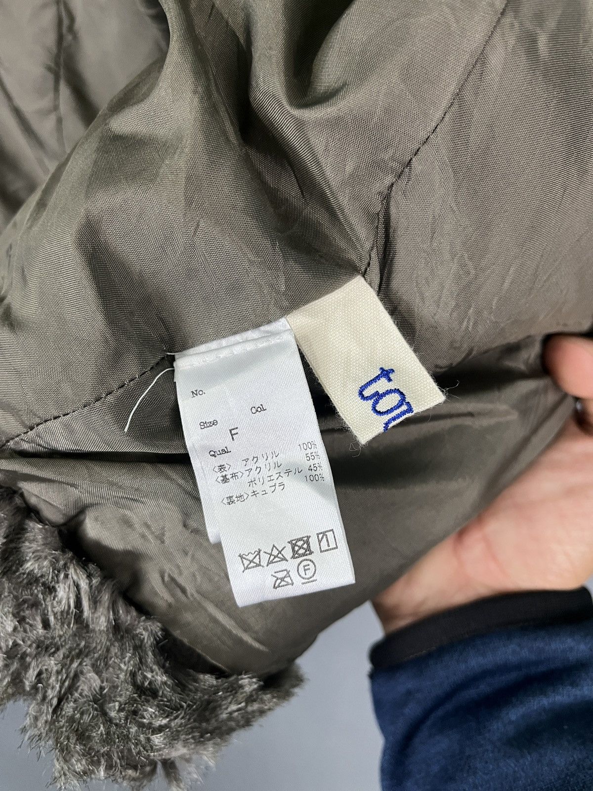 Hysteric Glamour × If Six Was Nine × Japanese Brand NWT $380 Full Faux Fur Short Sleeves Coat Size ONE SIZE - 11 Thumbnail