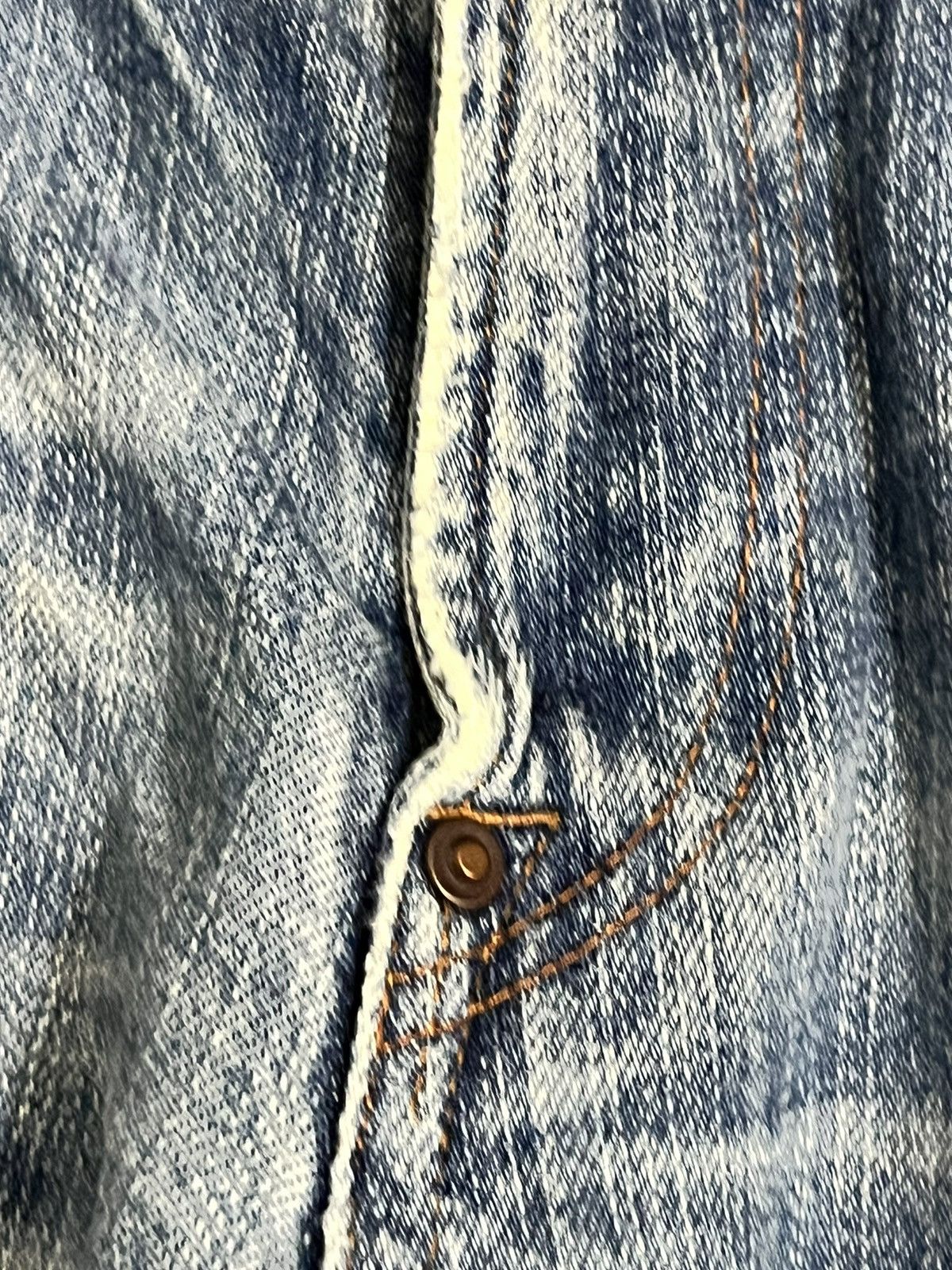 4GSELLER Vintage Japanese Brand Distressed Denim Size US 31 - 8 Thumbnail