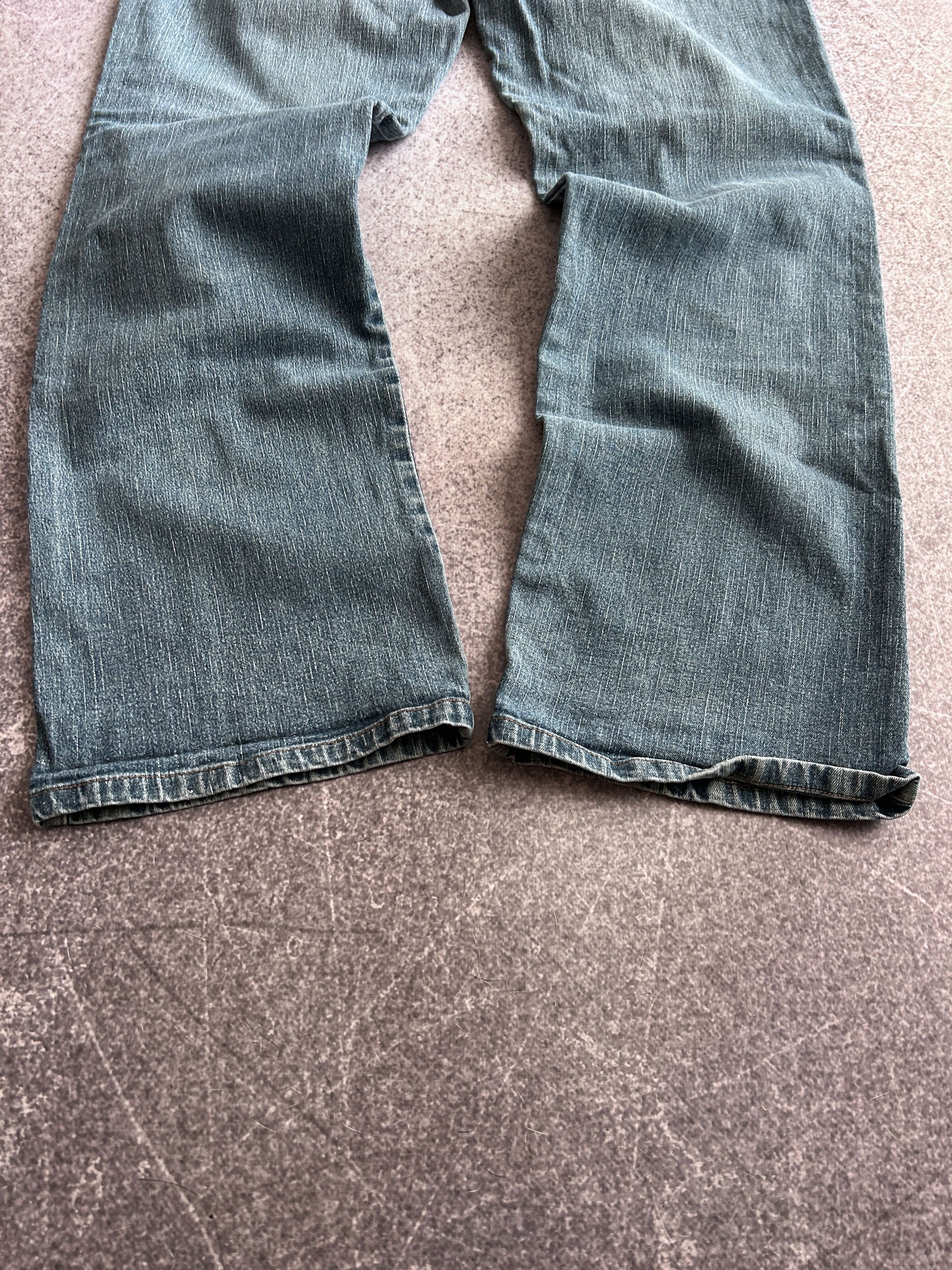 Designer Vintage Rick Owens Junya Watanabe Style Classic Washed Jeans Size US 32 / EU 48 - 4 Thumbnail