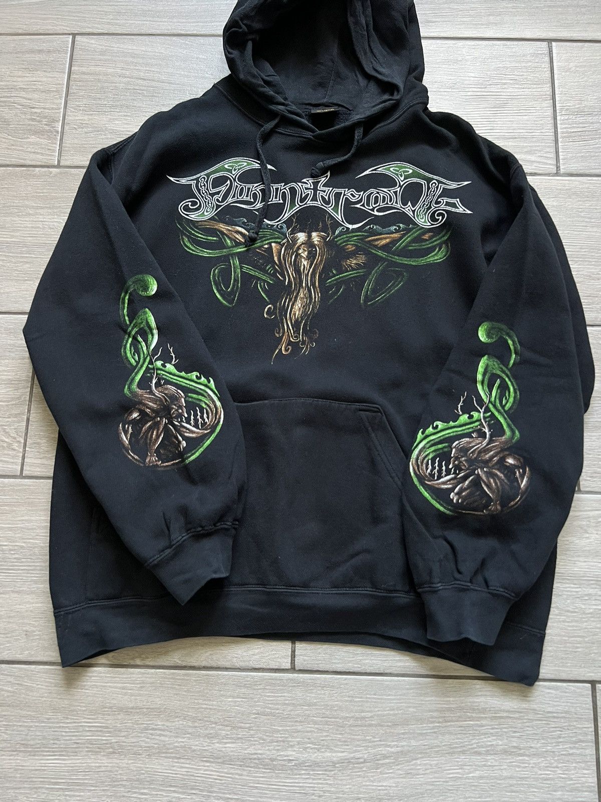 Band Tees Vintage 90’s Finntroll Hoodie Finnish Black Metal Band M Size US M / EU 48-50 / 2 - 11 Thumbnail