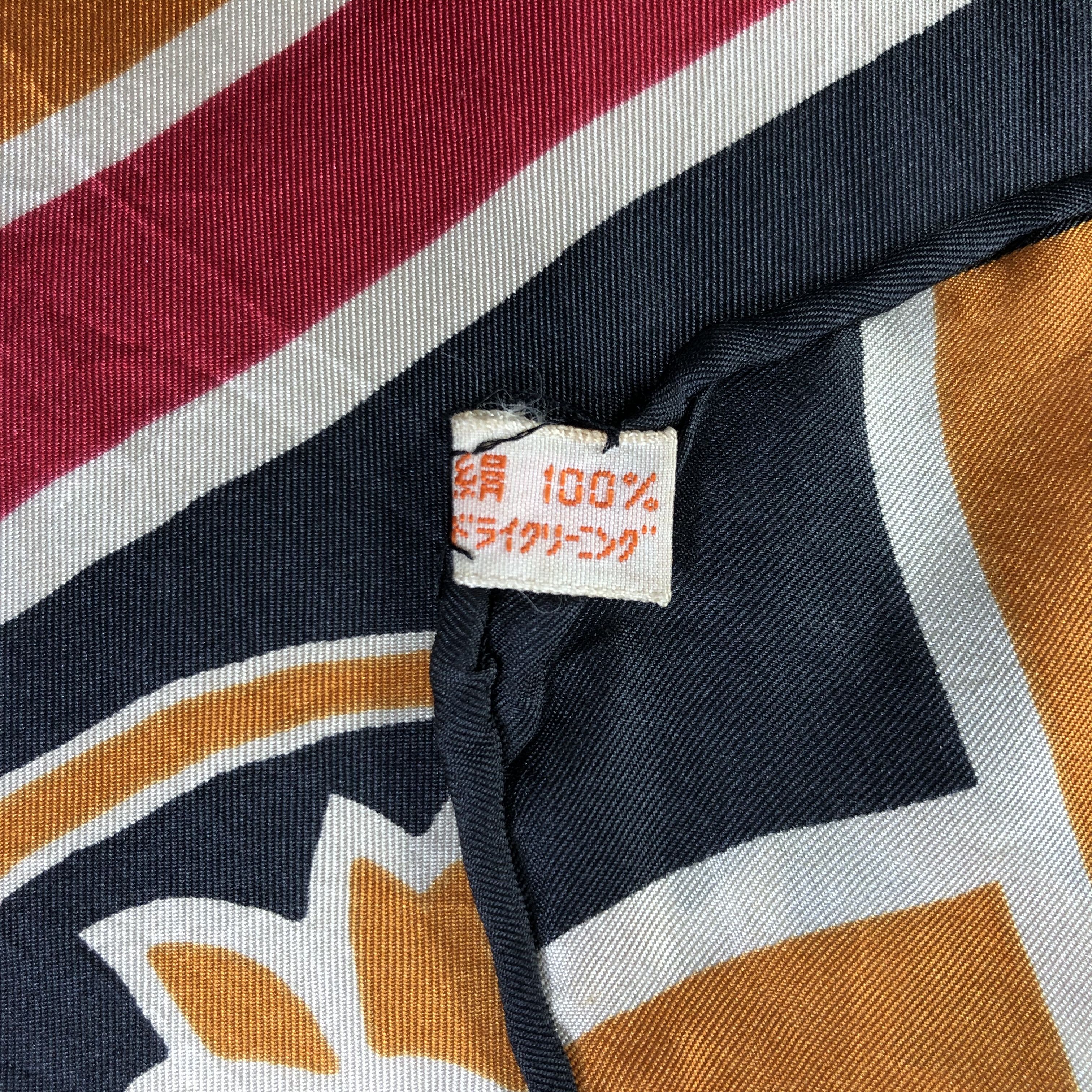 Vintage Vintage Silk Scarf Size ONE SIZE - 6 Thumbnail