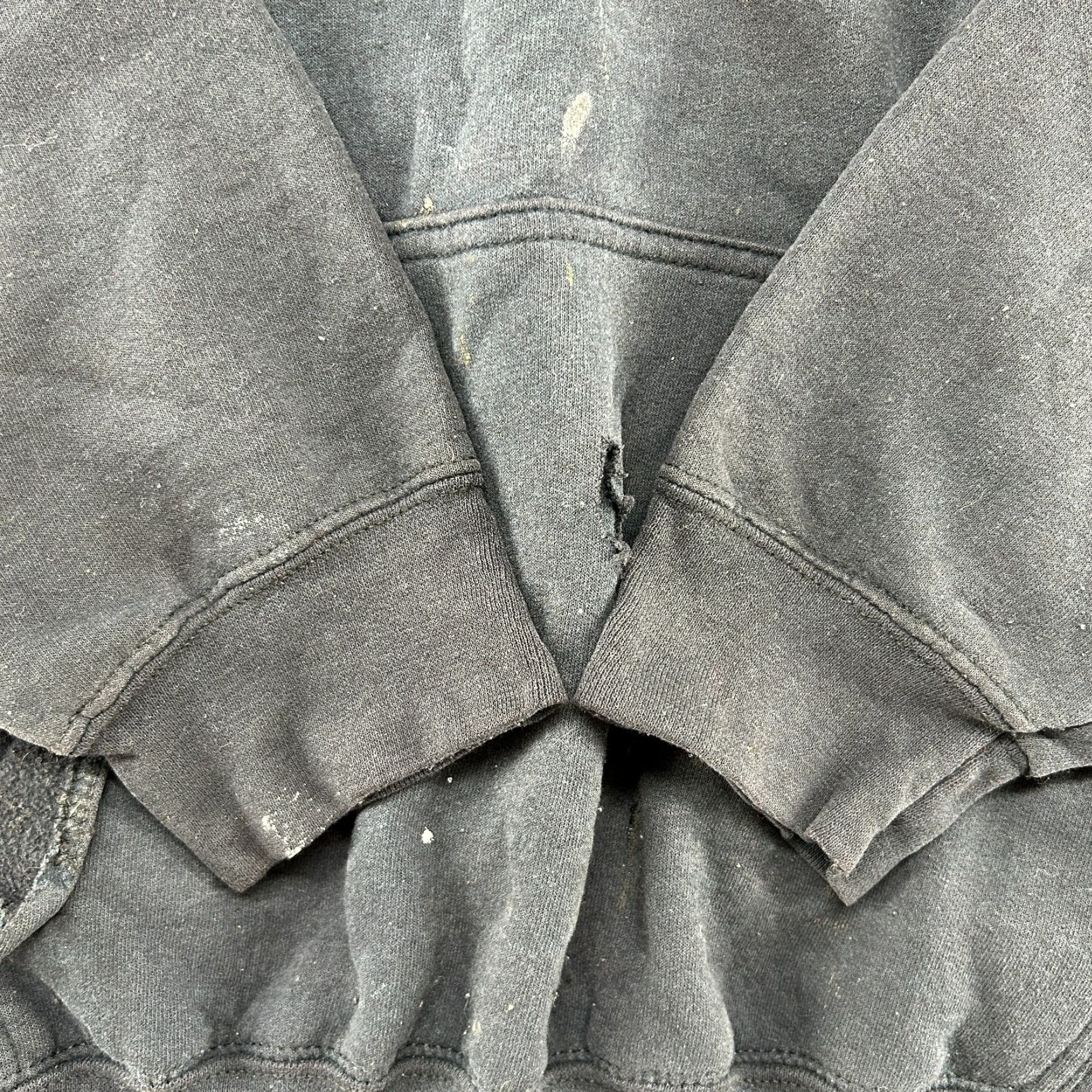 Twisted X **VINTAGE Biker Hoodie Mens L Black Distressed Y2K** User: Vintage Biker Hoodie Mens L Black Flame Twisted Kustoms Thrashed Distressed Y2K Size US L / EU 52-54 / 3 - 2 Thumbnail