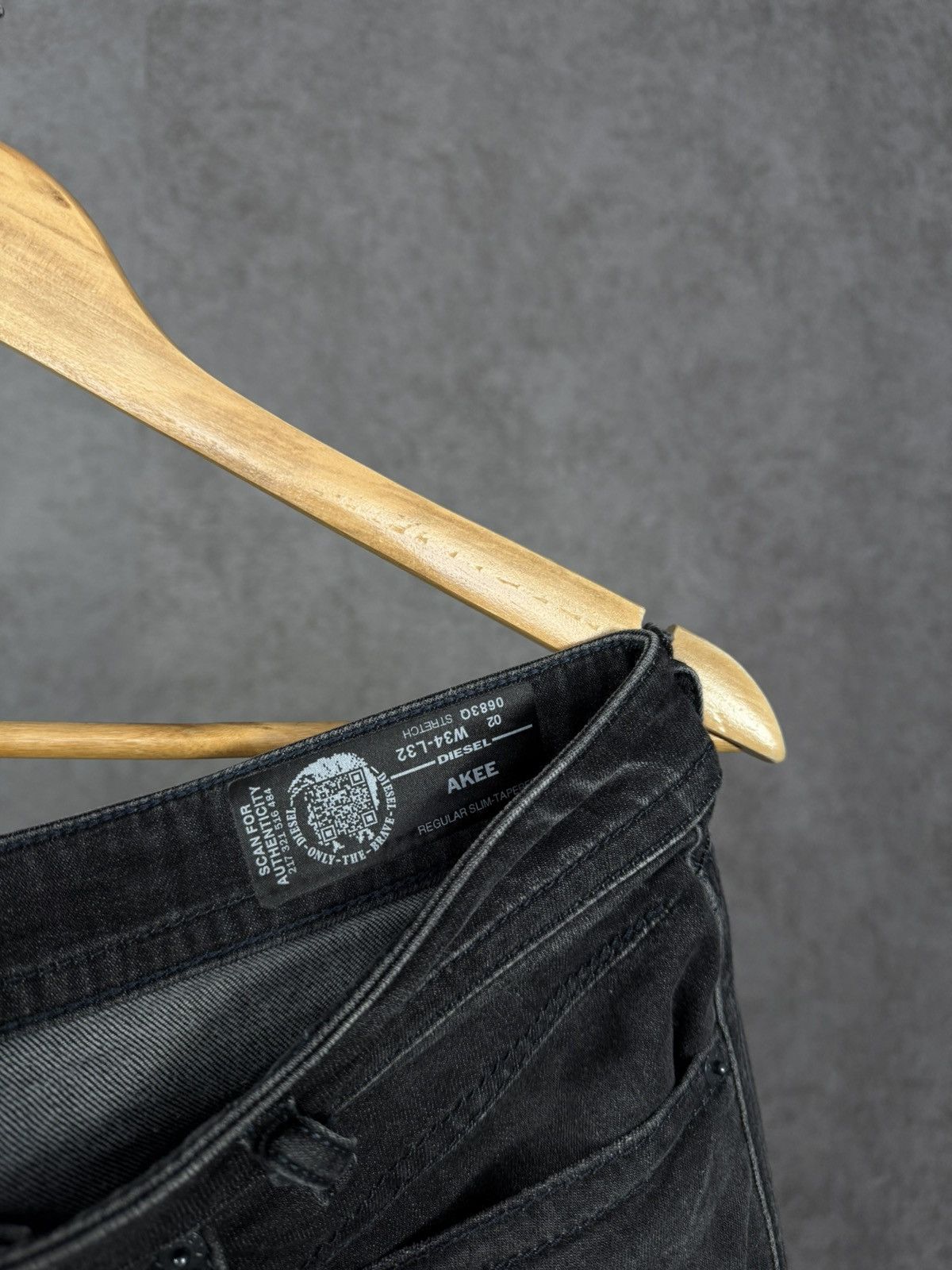 Diesel Diesel Akee designer distressed denim jeans Size US 34 / EU 50 - 4 Thumbnail