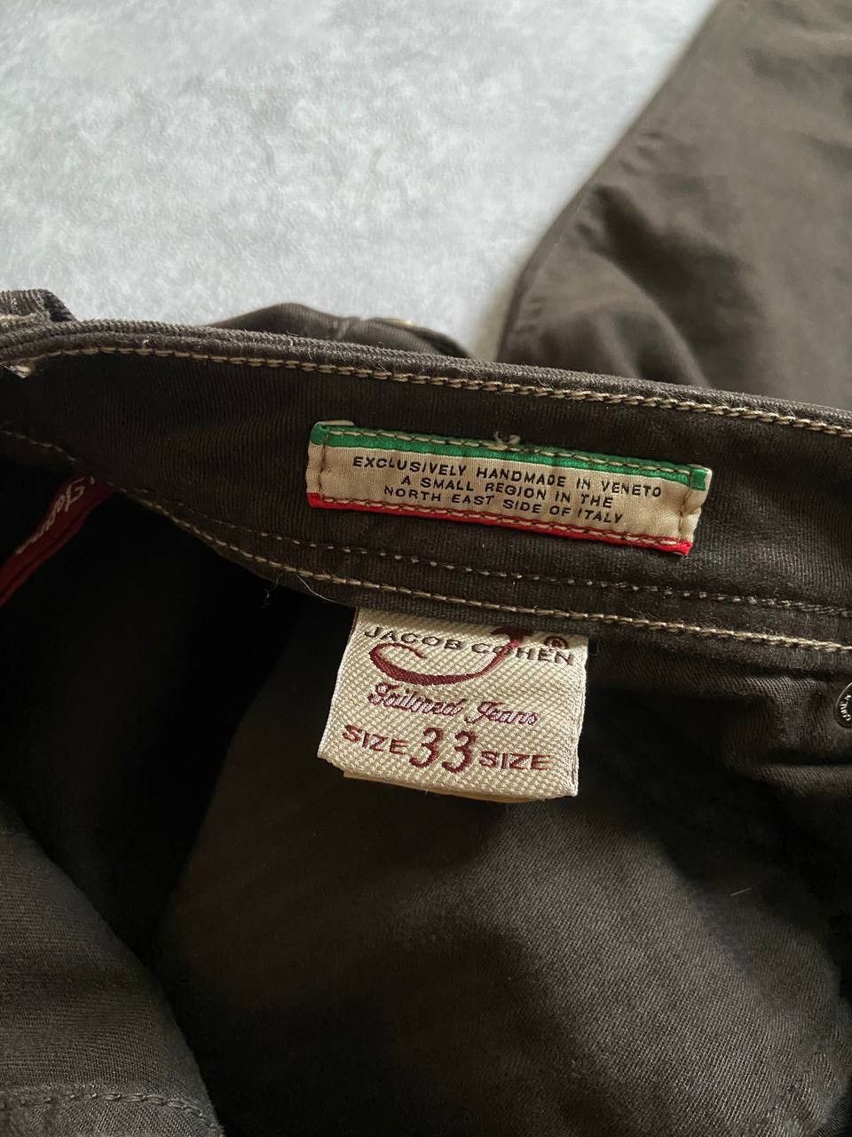 Jacob Cohen Jacob Cohen Style 688 Brown Denim Jeans Men’s Size US 33 - 12 Thumbnail