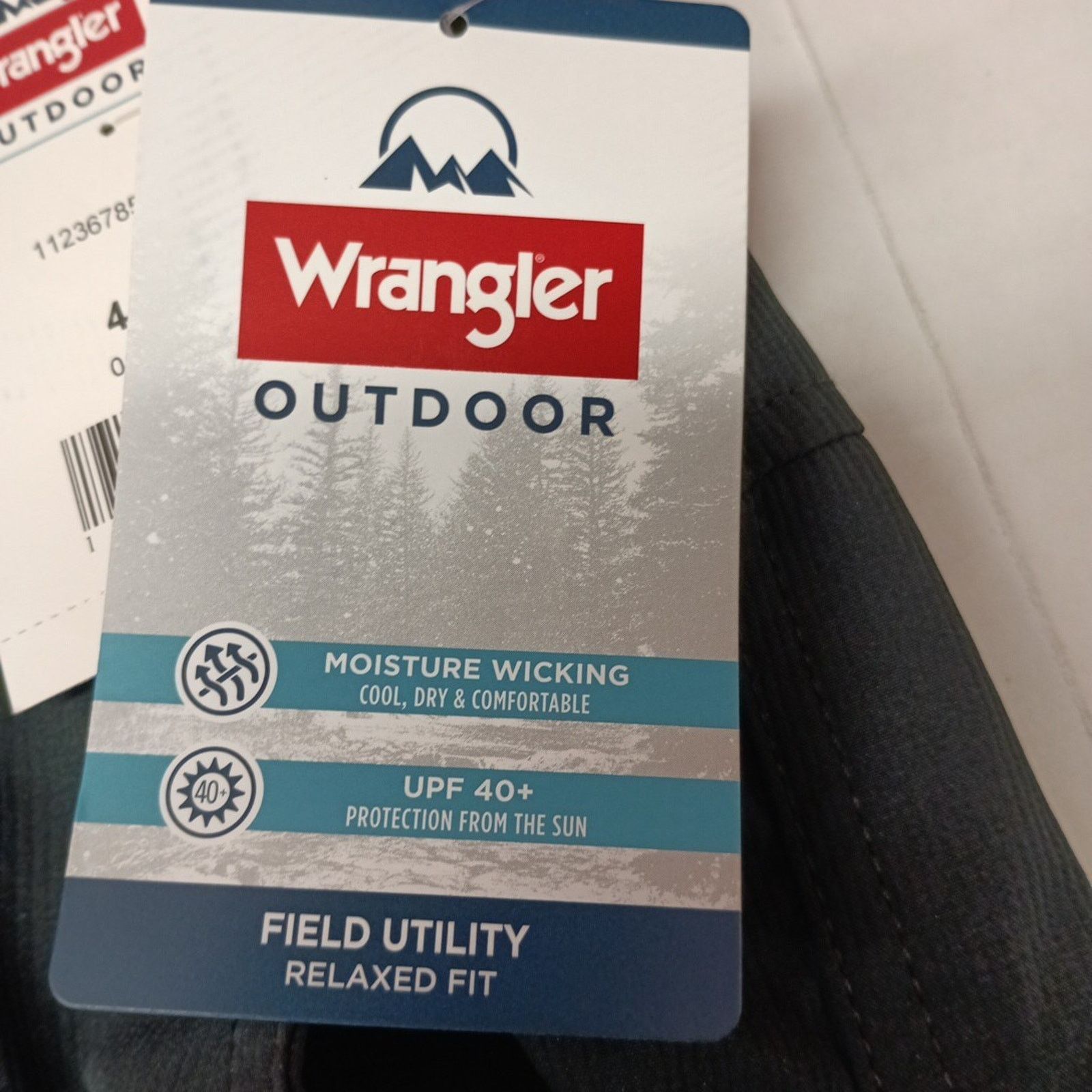 Wrangler Wrangler Men's Field Utility Shorts Size 44 Black Relaxed Size US 44 / EU 60 - 2 Thumbnail