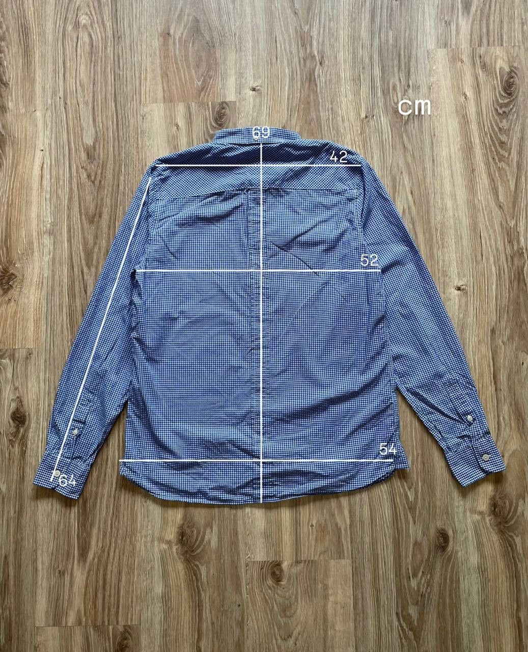 Fred Perry Fred Perry long sleeve, cotton Checked shirt - Blue/White Size US M / EU 48-50 / 2 - 12 Thumbnail