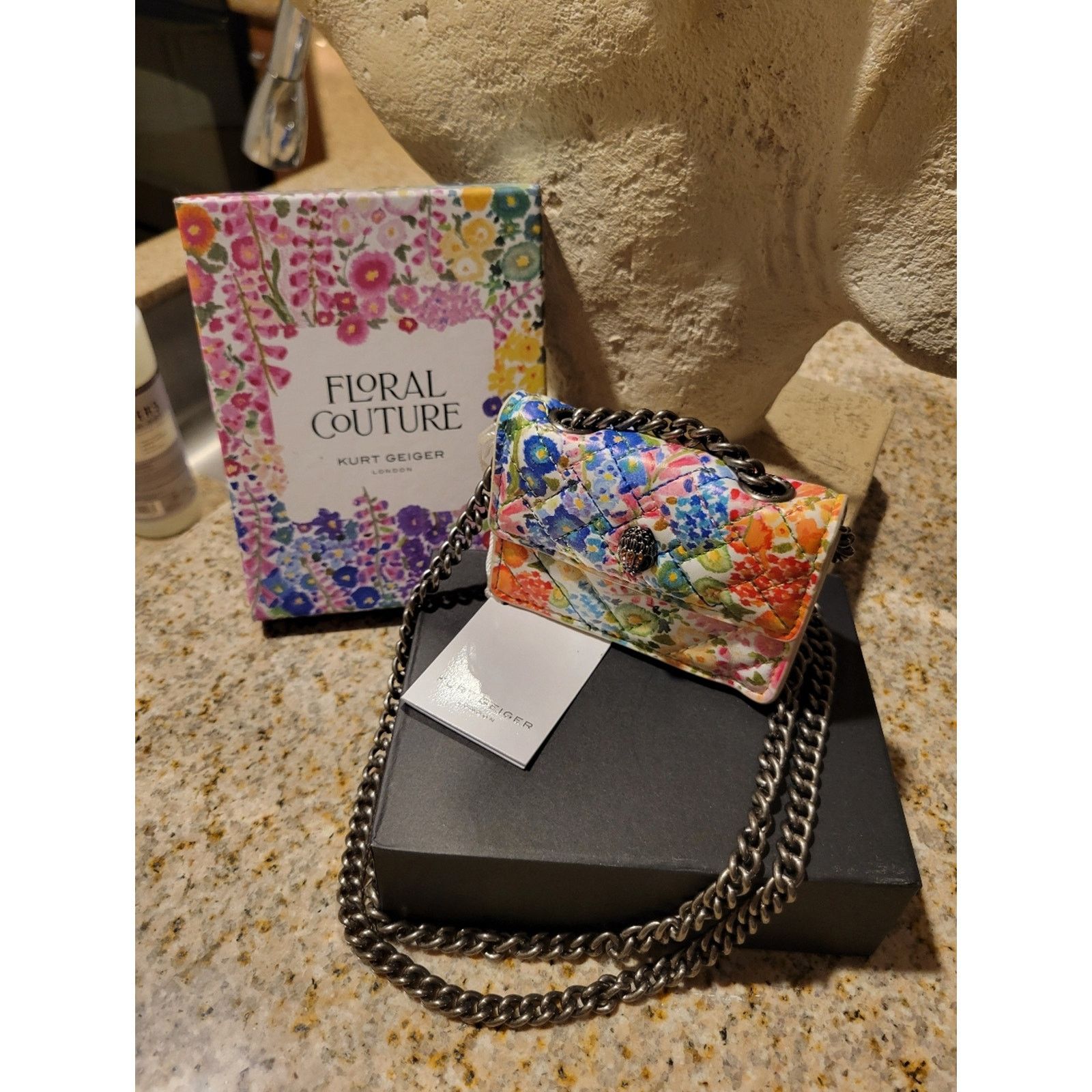 Kurt Geiger KURT GEIGER Mini Kensington Quilted Leather Crossbody NWT Size ONE SIZE - 11 Thumbnail