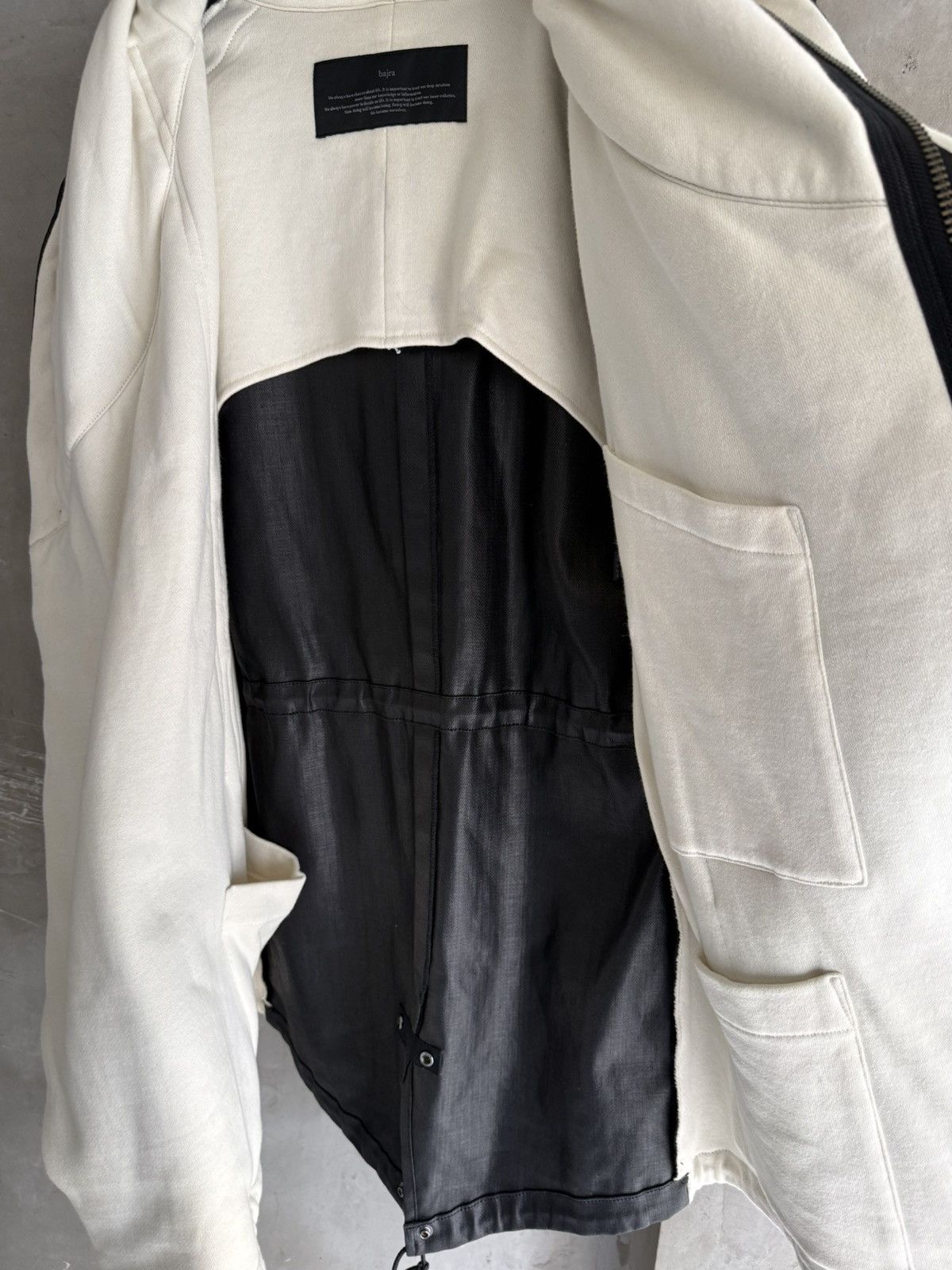 Bajra bajra Archive Black Multi-Drawstring Hooded Long Coat Size US S / EU 44-46 / 1 - 11 Thumbnail