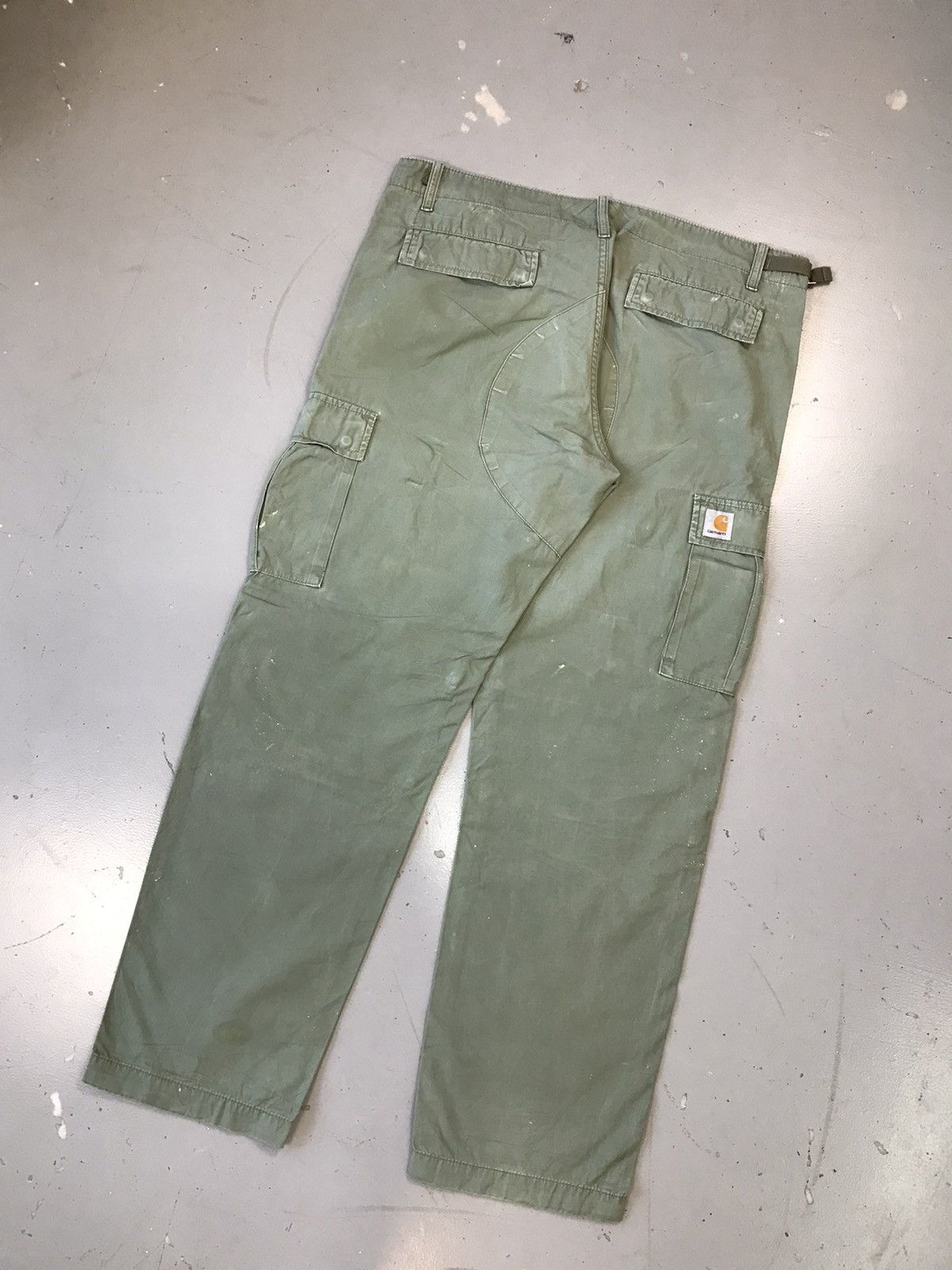 Carhartt × Vintage Vintage Carhartt (WIP) military Ripstop cargo pant Size US 38 / EU 54 - 8 Thumbnail