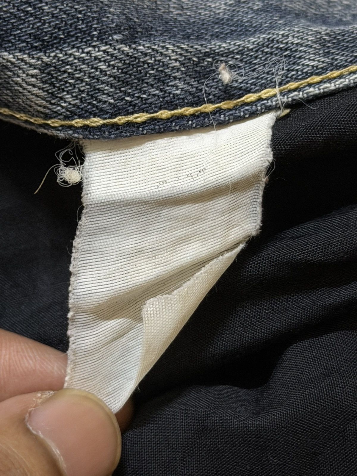 Kapital Vintage Y2K Japanese Faded Thunder Wash Distressed Flare Size US 34 / EU 50 - 6 Thumbnail