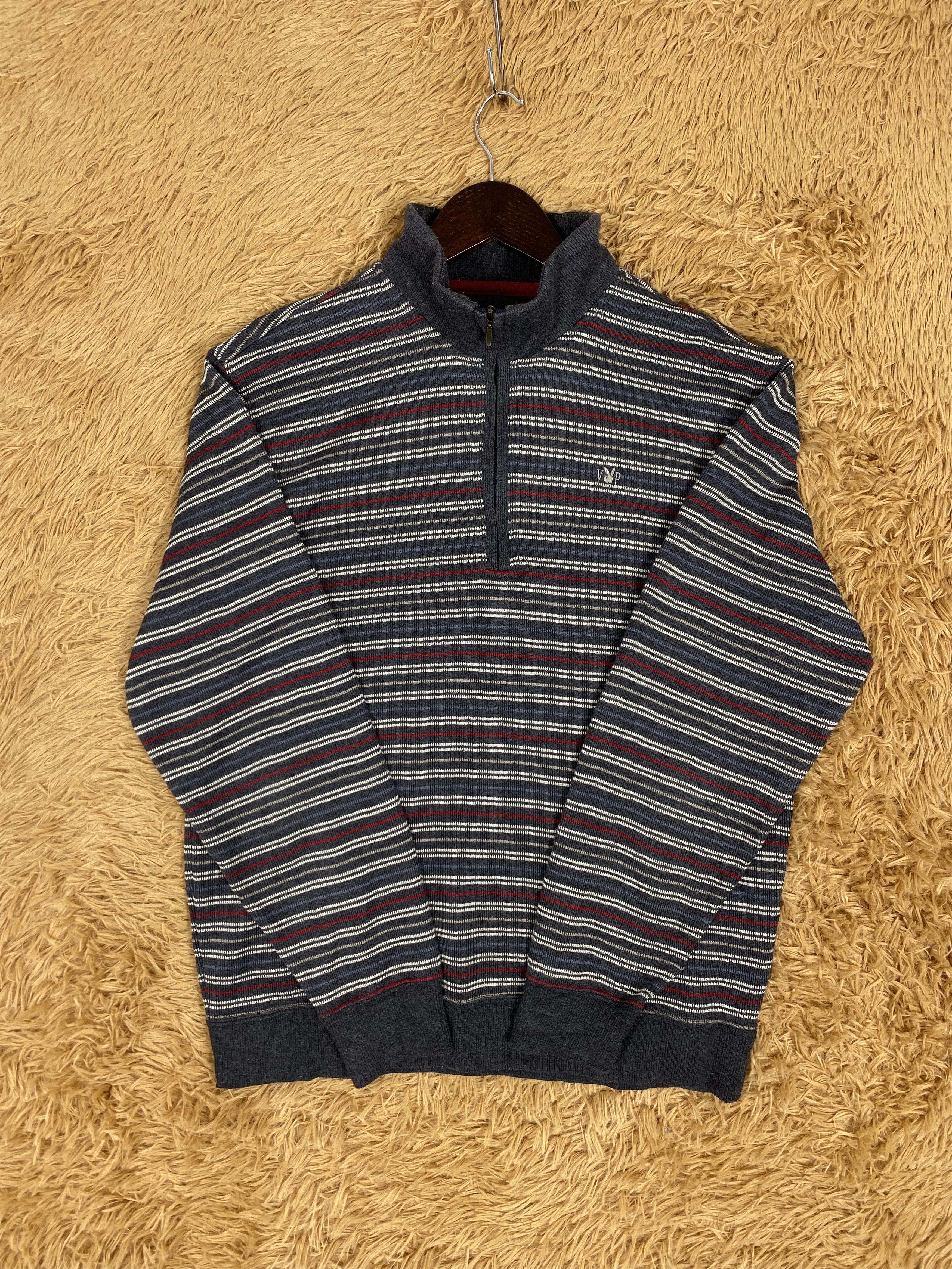 Playboy Vintage Playboy Half Zipper Sweatshirts PS0033 Size US S / EU 44-46 / 1 - 4 Thumbnail