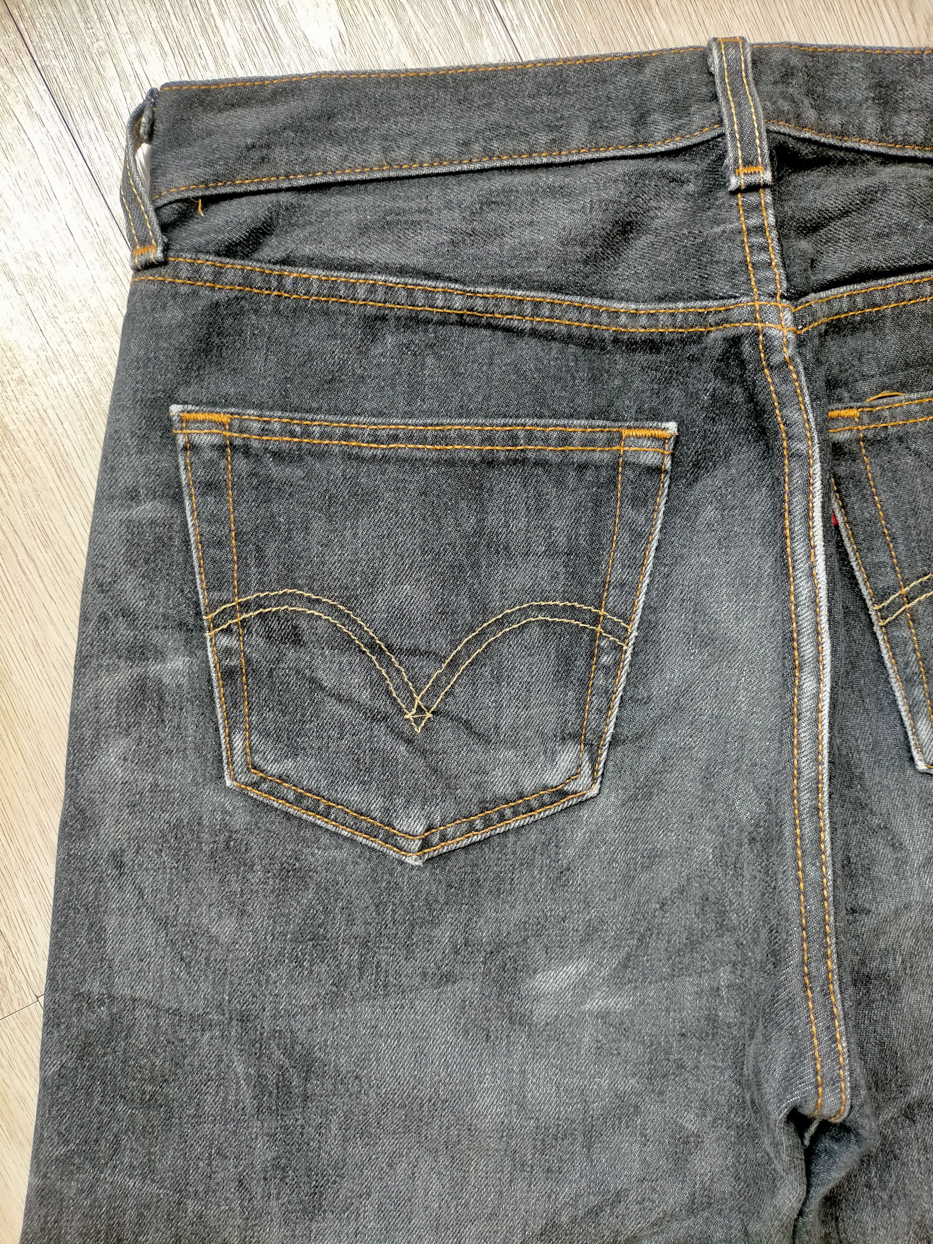 Levi's Vintage Clothing Vintage Levis 501 Black Jeans Size US 32 / EU 48 - 11 Thumbnail