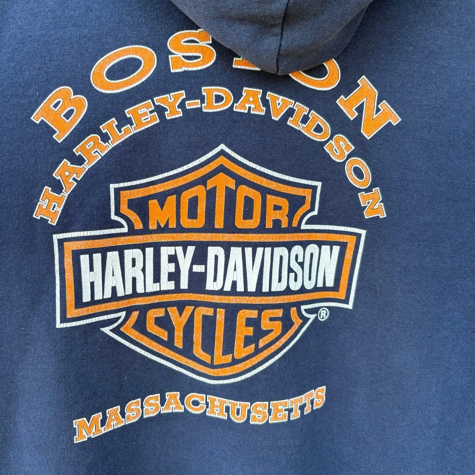 Harley Davidson Vintage 90s Harley-Davidson graphic hoodie Size US XL / EU 56 / 4 - 6 Thumbnail