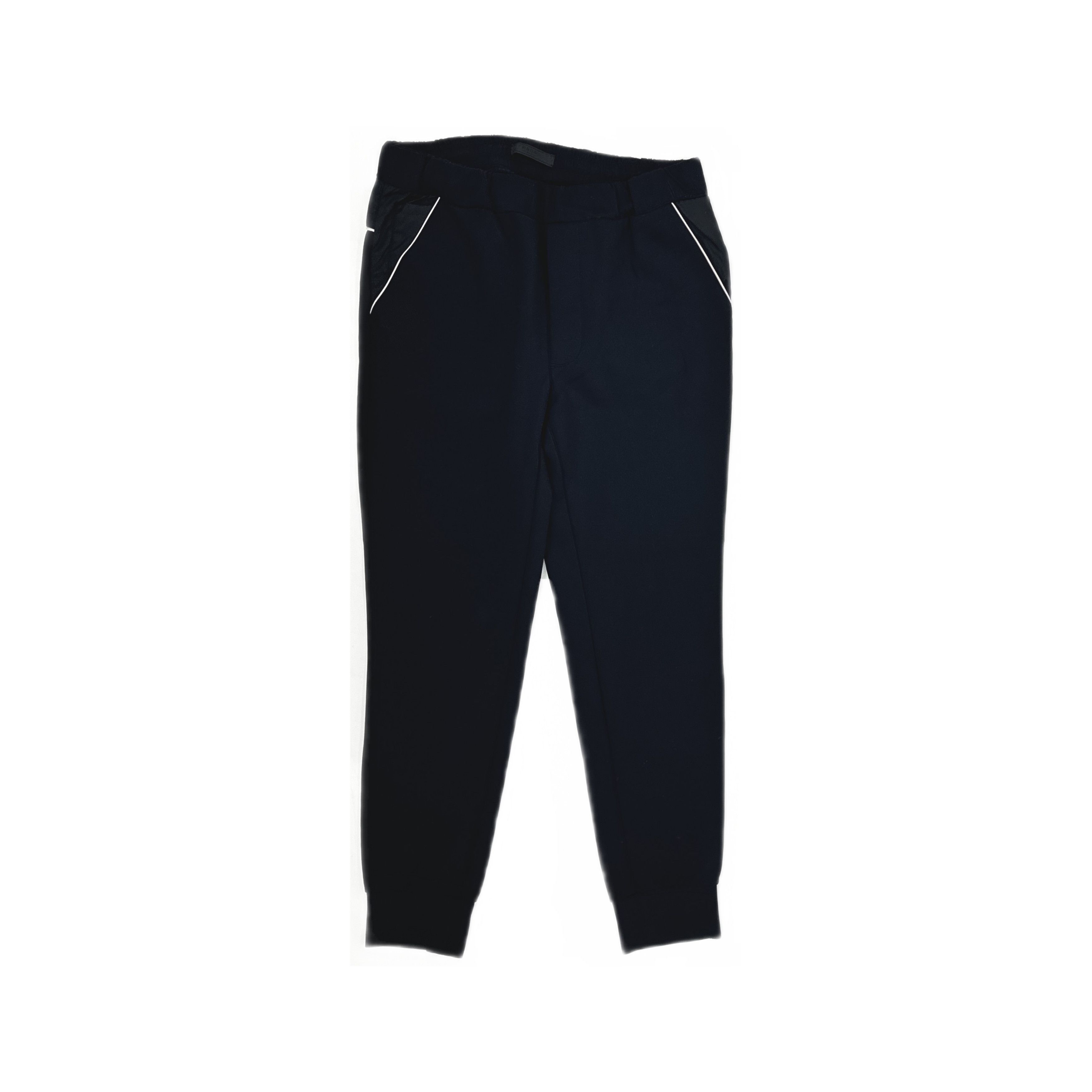 Prada Prada Gabardine Black Nylon Track Pants | Grailed