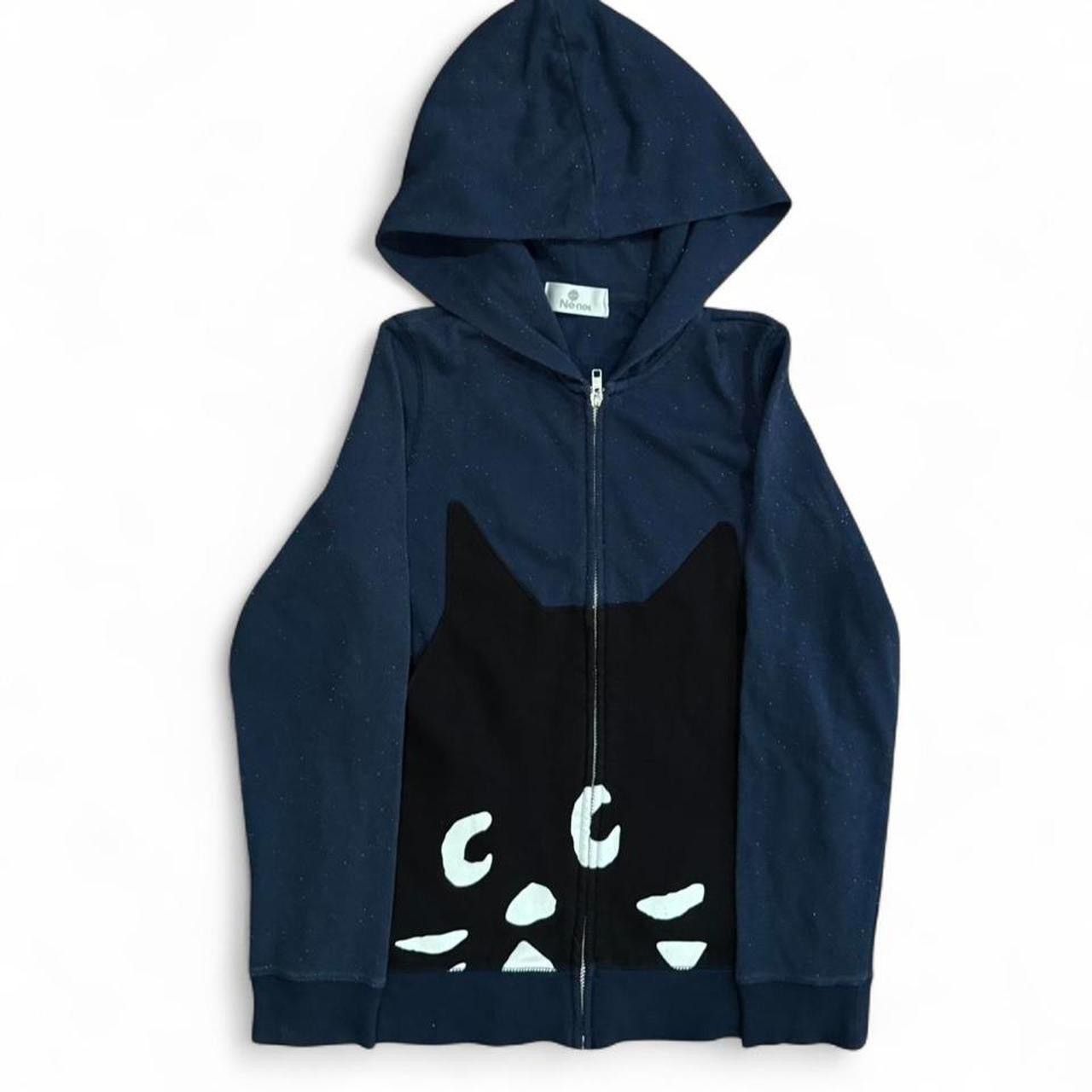 Issey Miyake × Ne-Net Ne-Net Nya Cat Full Zip Glitter Hoodie | Grailed