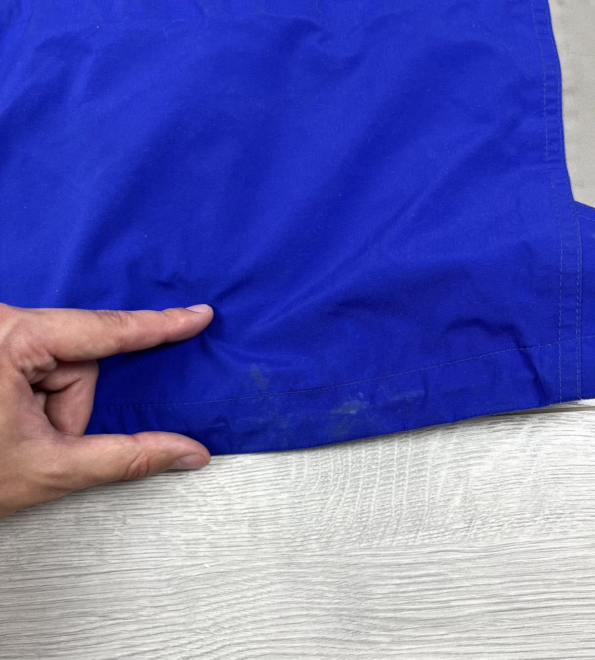 Vintage Nike ACG Vintage 00s Blue Waterproof Gorpcore Jacket Size US S / EU 44-46 / 1 - 20 Thumbnail