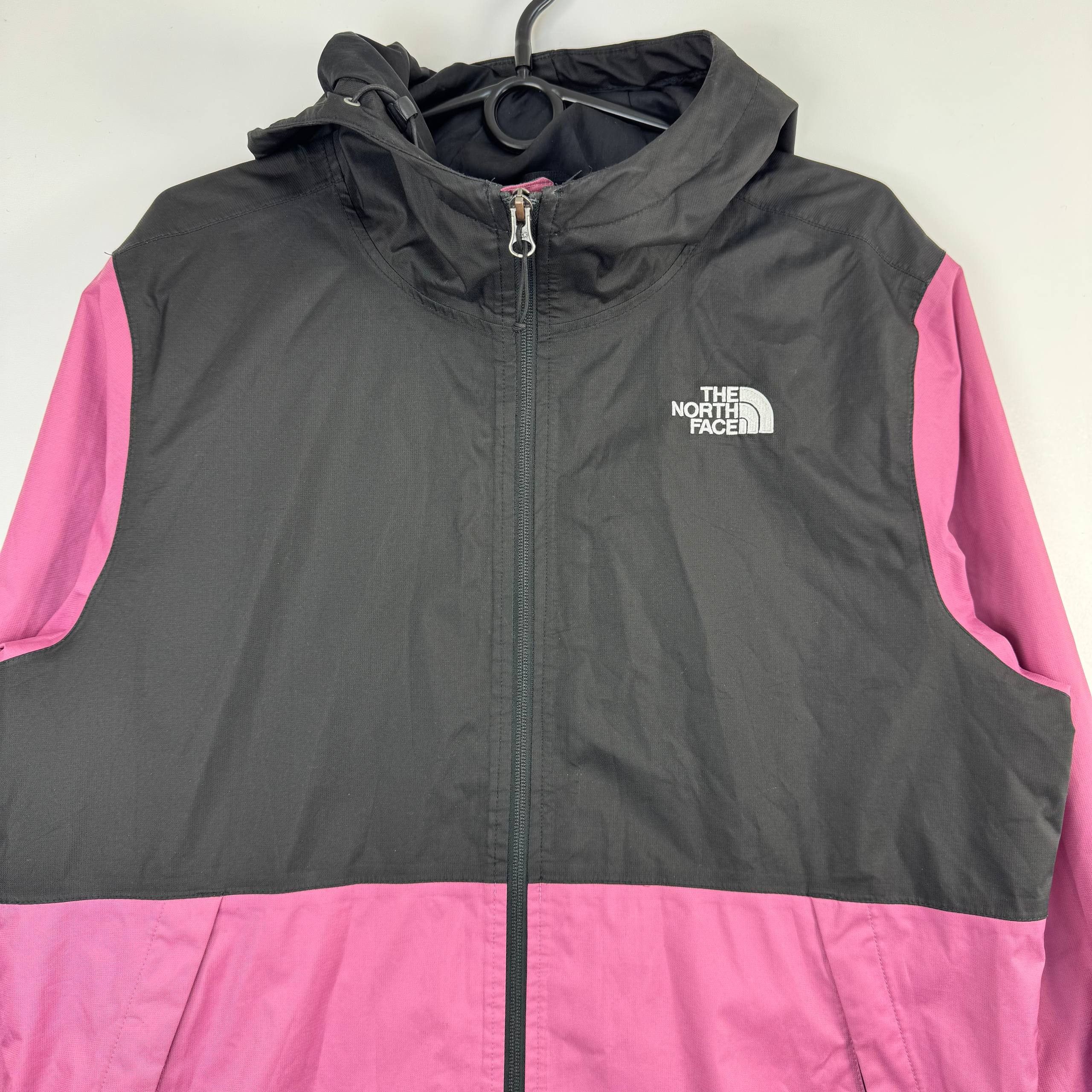 The North Face The North Face DryVent Hooded Jacket Pink Black Mens Size M Size US M / EU 48-50 / 2 - 2 Thumbnail