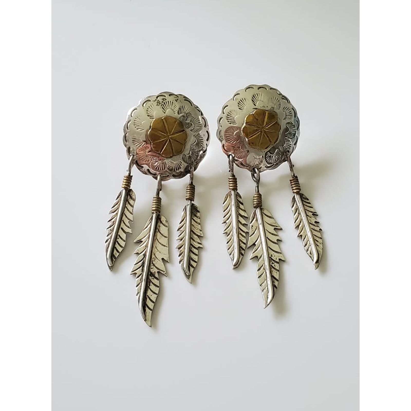 Other Sterling Silver Vintage Dream Catchers Earrings by Two Trees Size ONE SIZE - 2 Thumbnail