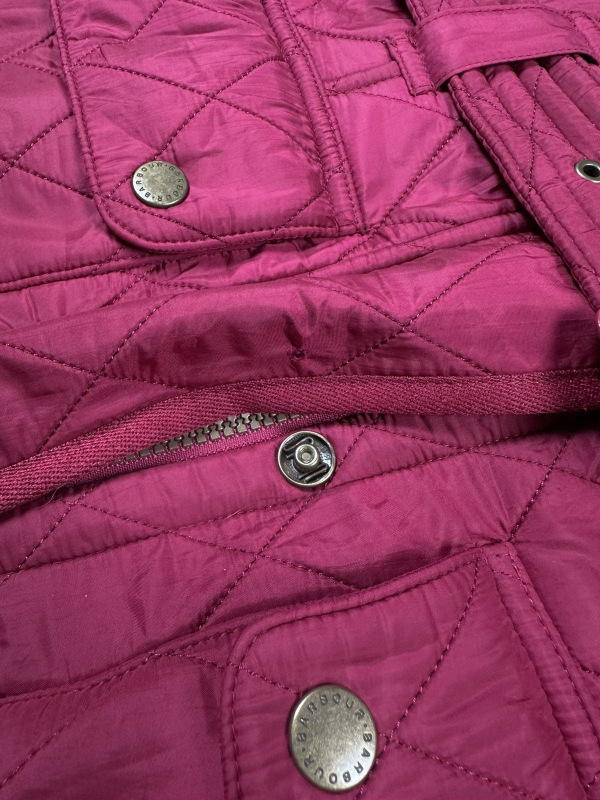Barbour × Vintage Barbour INTERNATIONAL Polarquilt Quilted Jacket Preppy Style Size M / US 6-8 / IT 42-44 - 11 Thumbnail