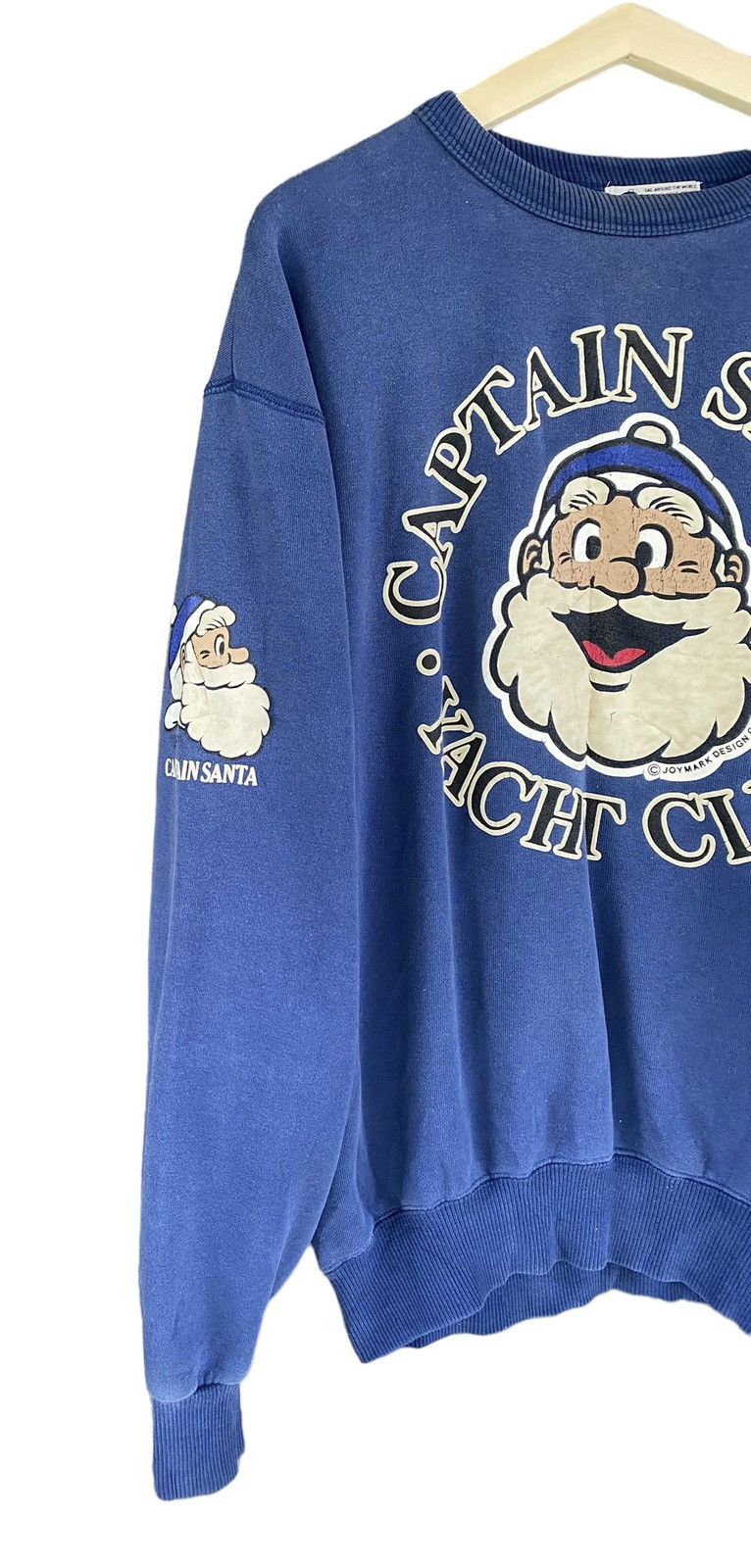Captain Santors Vtg Captain Santa Sweatshirt (M) Size US M / EU 48-50 / 2 - 5 Thumbnail