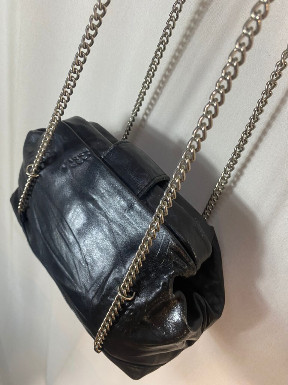 Japanese Brand × Tricot Comme des Garcons × Vintage Vintage tricot Comme des garçons chains shoulder bag Size ONE SIZE - 16 Thumbnail